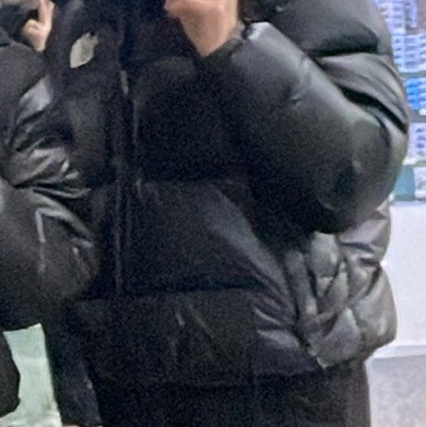 The North Face 1996 Eco Nuptse Jacket Real Black 착용 스타일