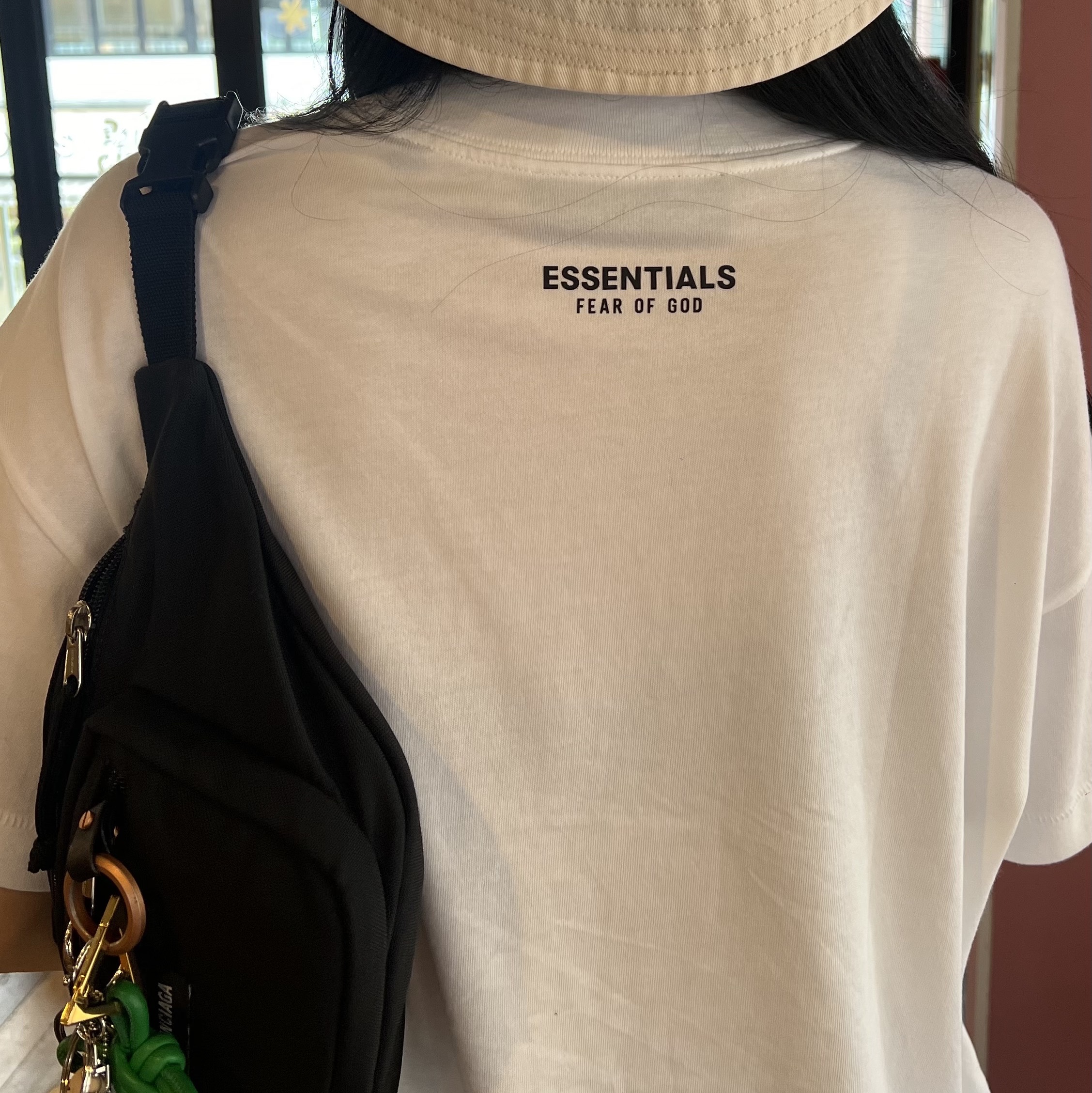 Essentials T-Shirt White - 24SS 착용 스타일