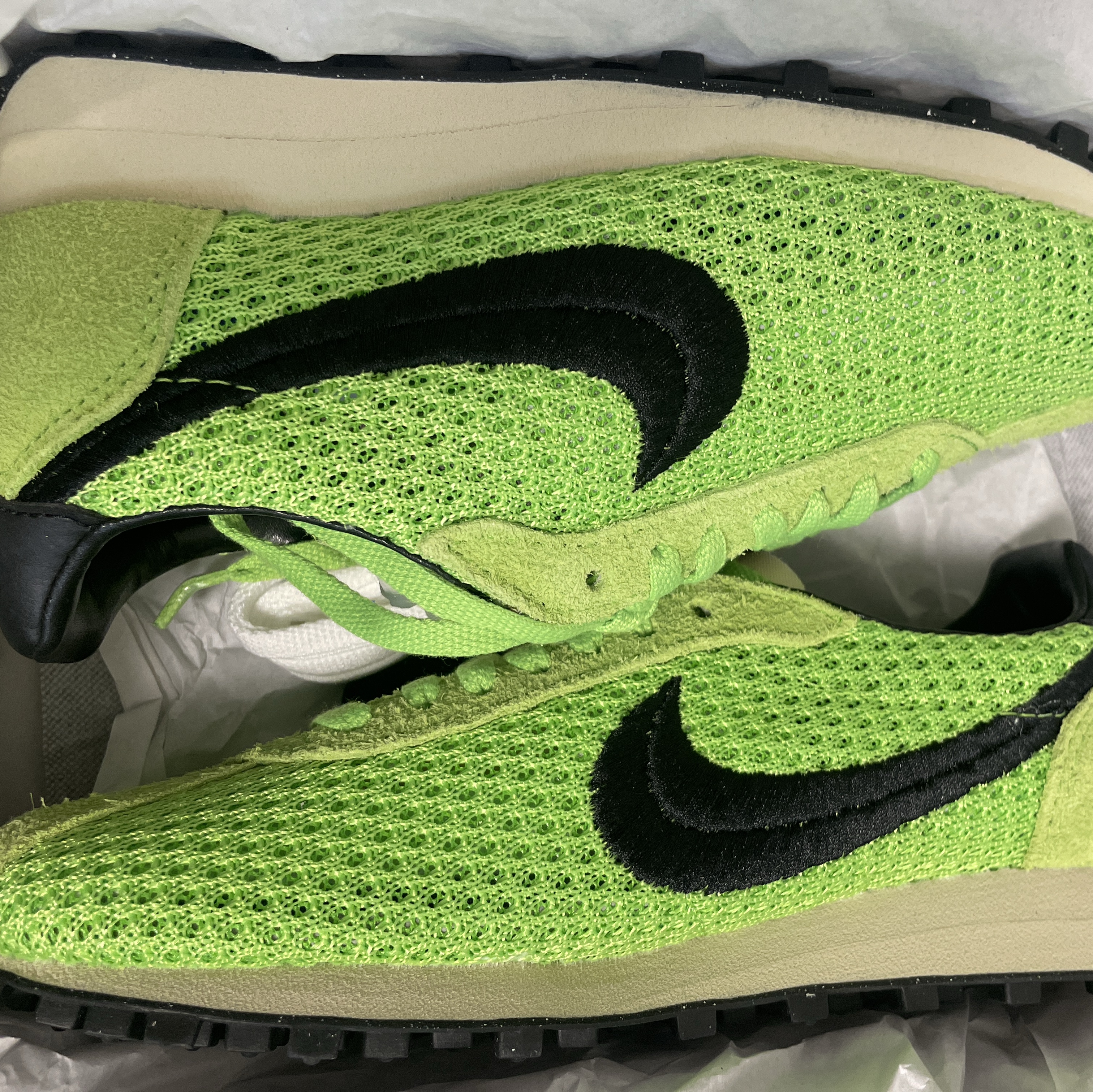 Nike x Stussy LD-1000 SP Action Green and Black 착용 스타일