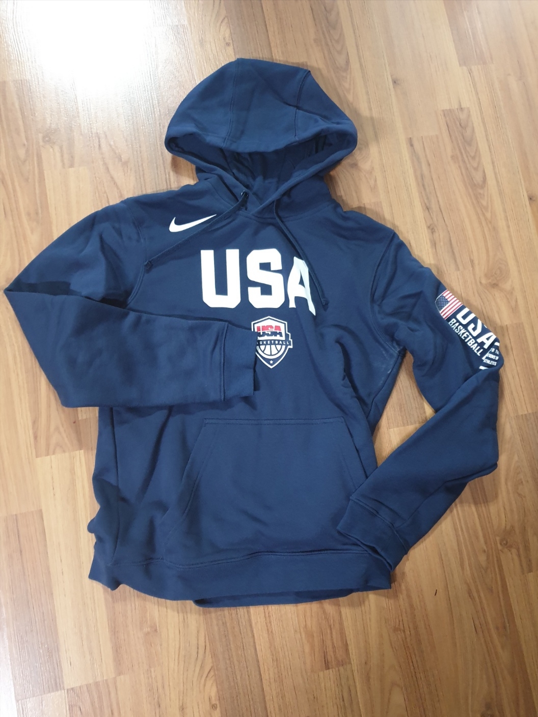 Nike Korea Club Fleece Hoodie Navy - Asia 착용 스타일