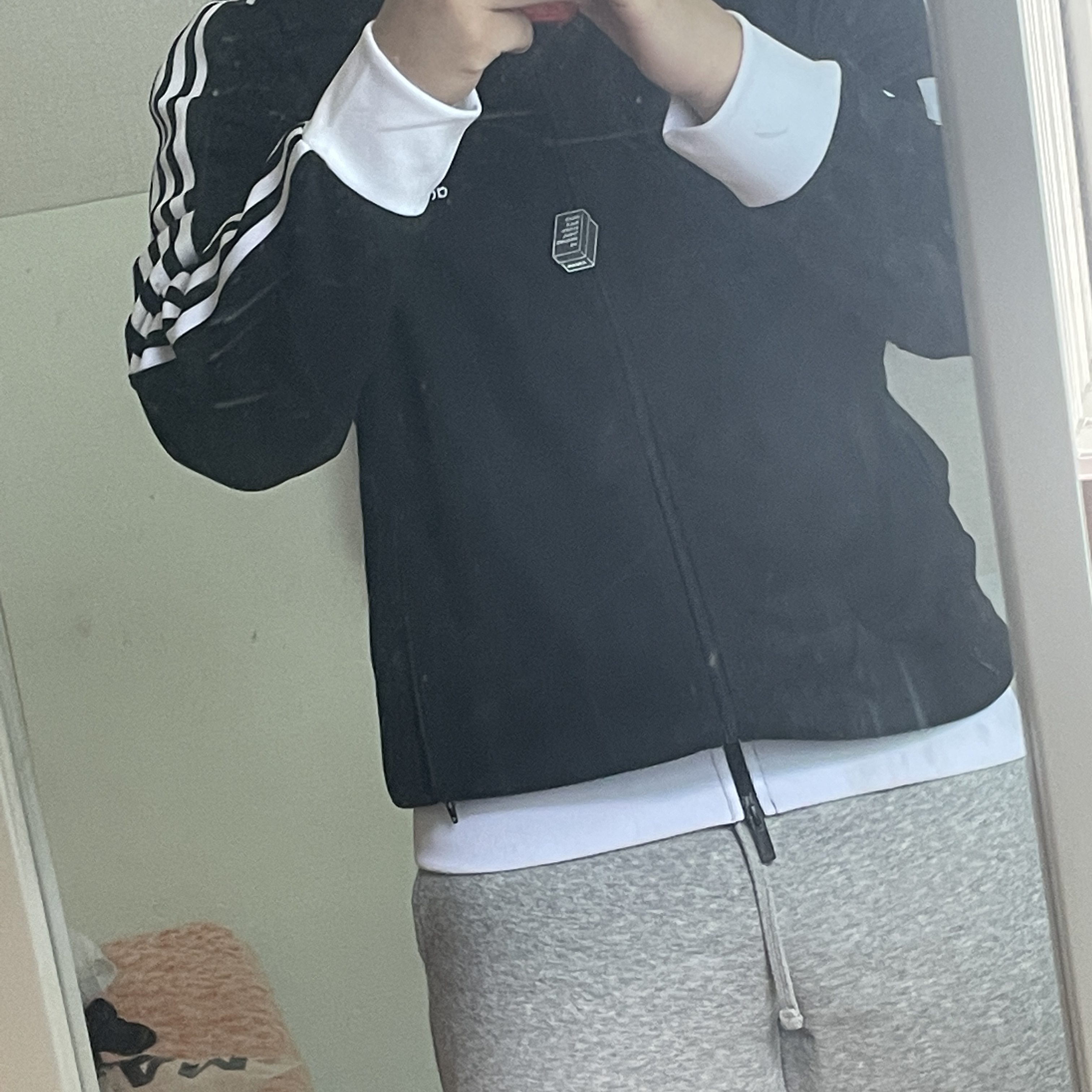 Adidas Adicolor Classics Beckenbauer Track Jacket Black - KR Sizing 착용 스타일