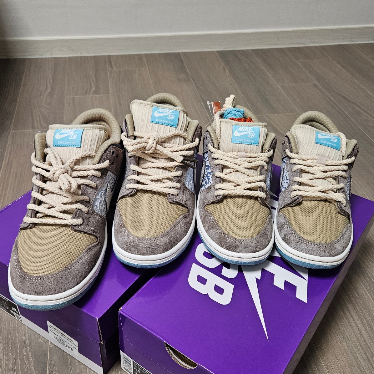 Nike SB Dunk Low Pro Big Money Saving 착용 스타일 - 2