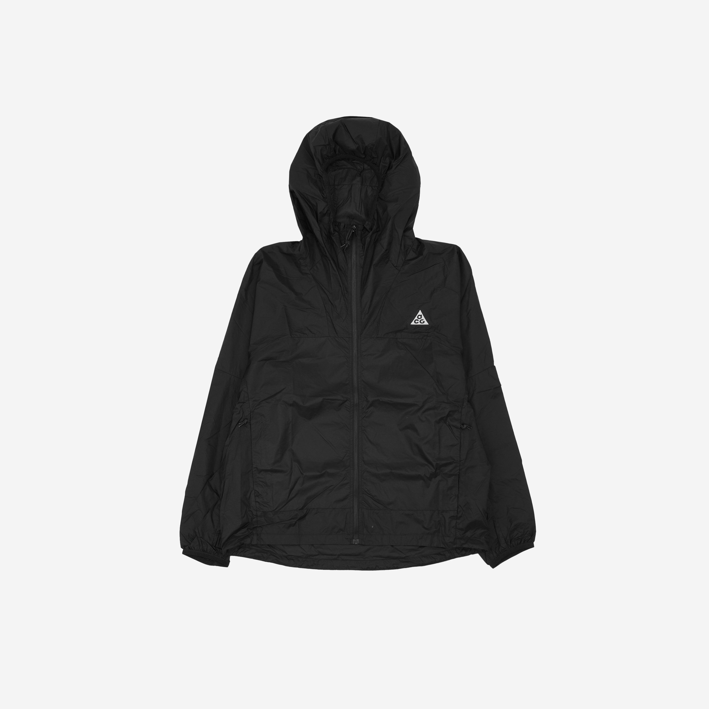 나이키 ACG 신더 콘 윈드프루프 자켓 블랙 앤트러사이트 - 아시아(Nike ACG Cinder Cone Windproof Jacket Black Anthracite - Asia)
