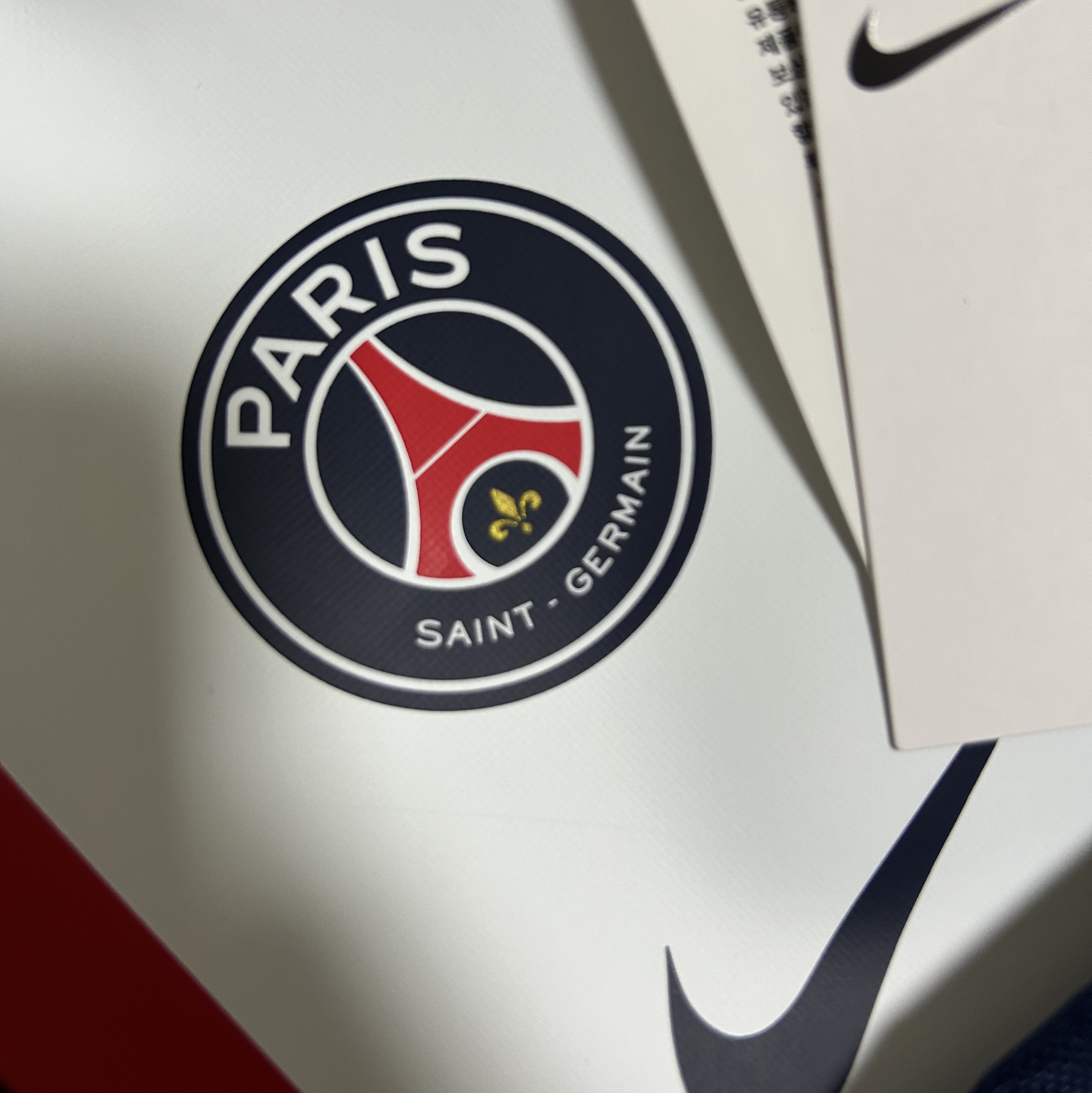 (Kids) Nike Paris Saint-Germain JDI Mini Backpack 11L Midnight Navy White 착용 스타일