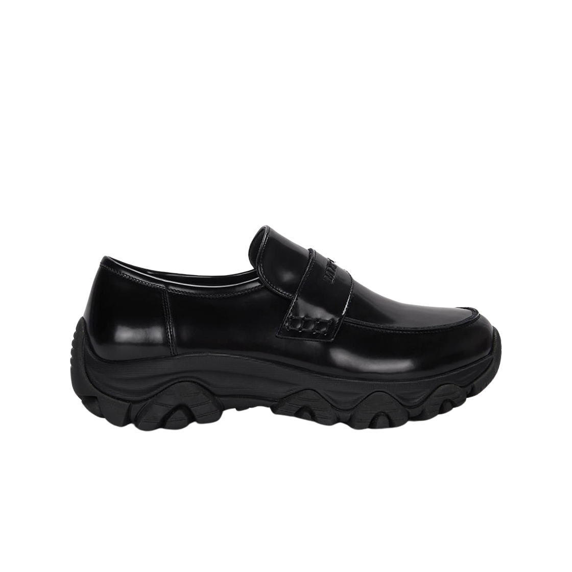 (W) 마뗑킴 마뗑 청키 로퍼 블랙((W) Matin Kim Matin Chunky Loafer Black)