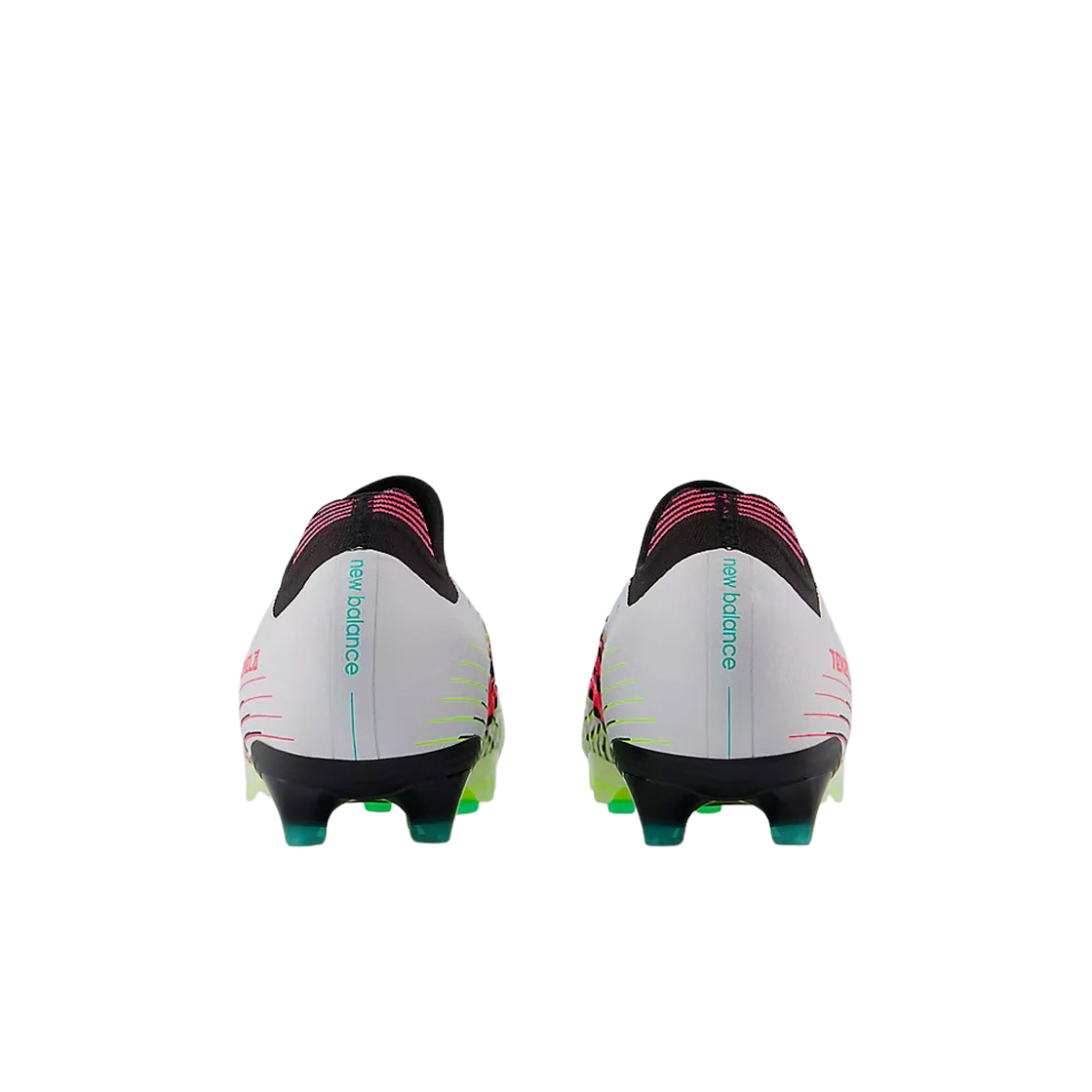 뉴발란스 테켈라 v4+ 프로 로우 FG 화이트 하이라이트 - 2E 와이드(New Balance Tekela v4+ Pro Low FG White Hi-Lite - 2E Wide) - 3