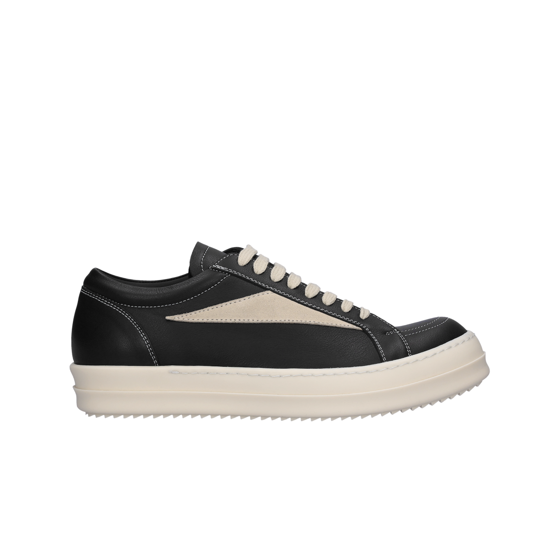 릭 오웬스 빈티지 스니커즈 블랙 밀크(Rick Owens Vintage Sneaks Black Milk)