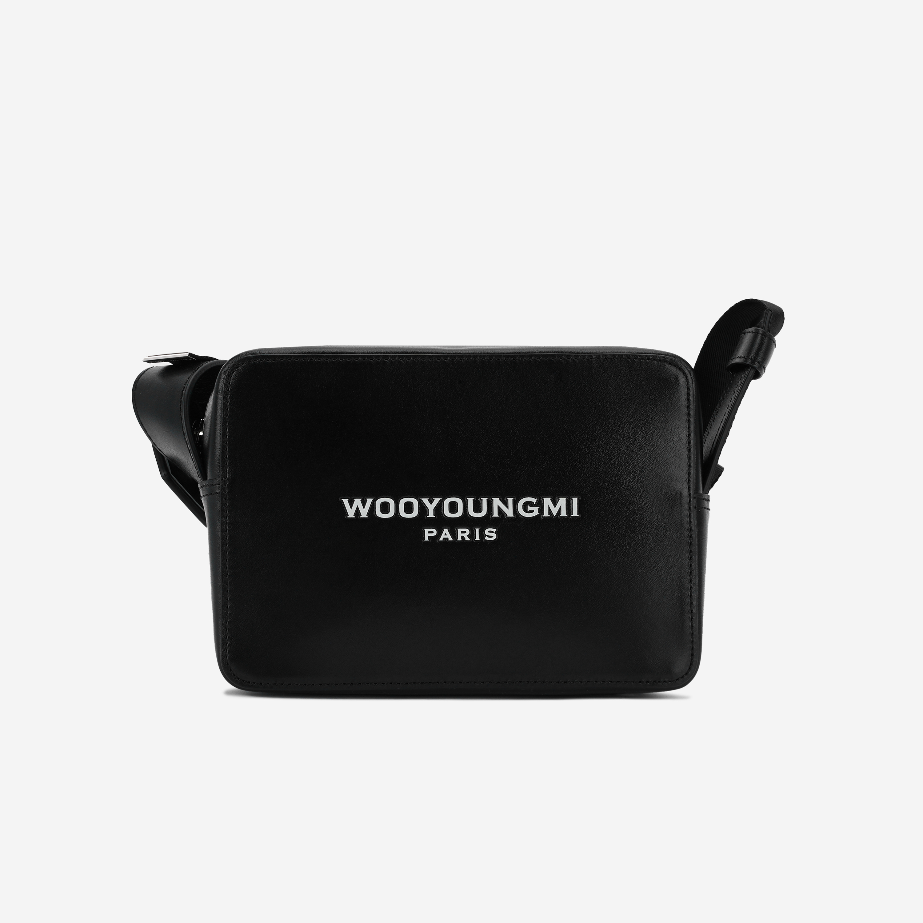 우영미 스퀘어 미니백 블랙(Wooyoungmi Square Mini Bag Black)