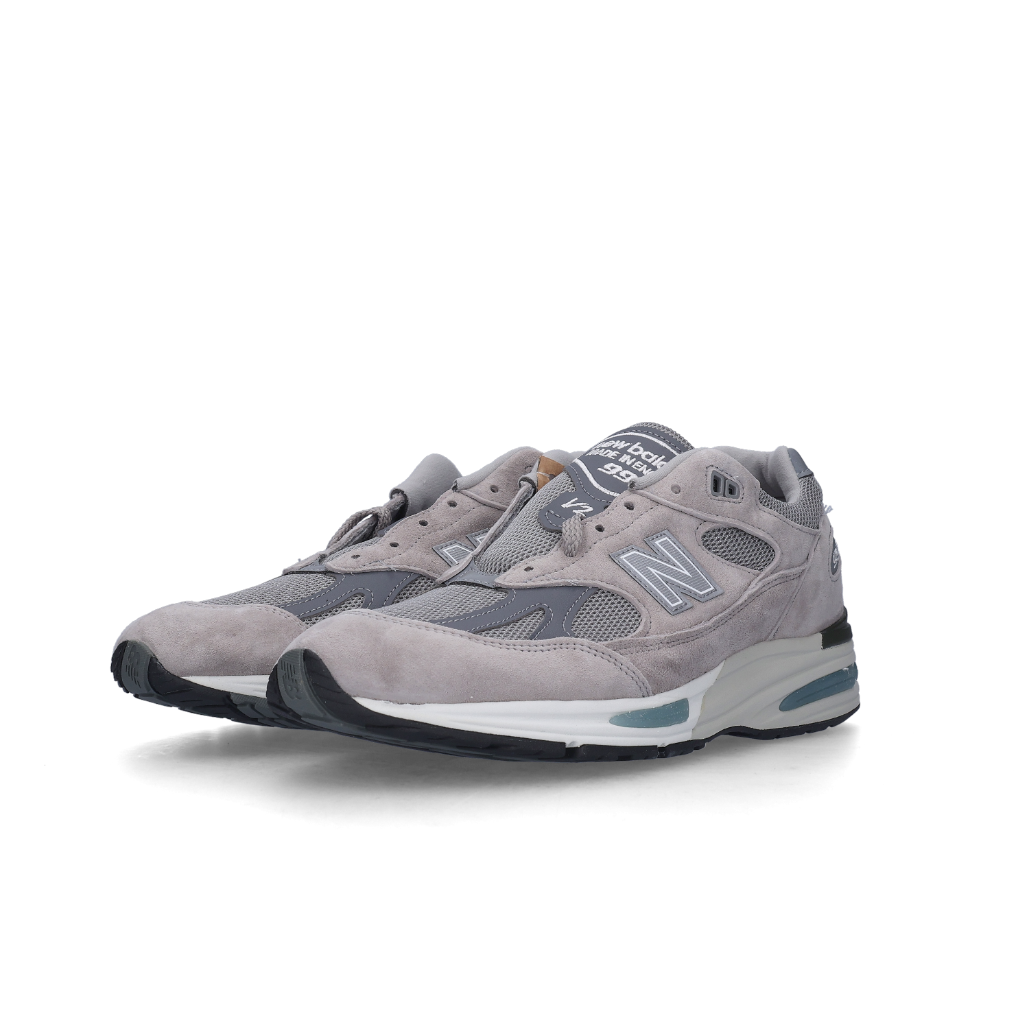 New Balance 991v2 Made in UK Rock Ridge Alloy Silver