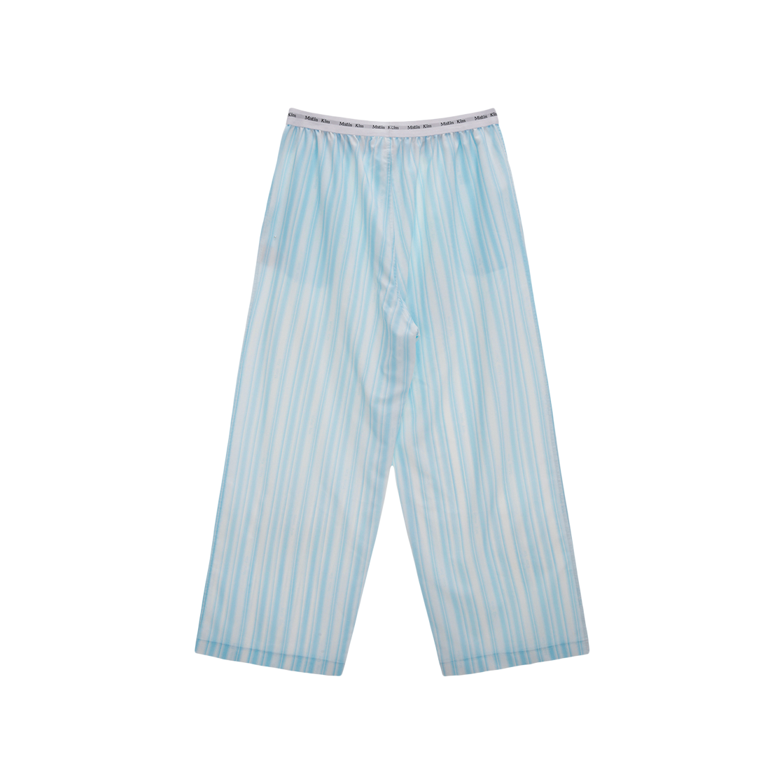 (W) Matin Kim Cozy Pajama Stripe Pants Sky 상세 이미지 2