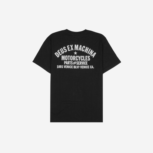 Deus Ex Machina Venice Address T-Shirt Black