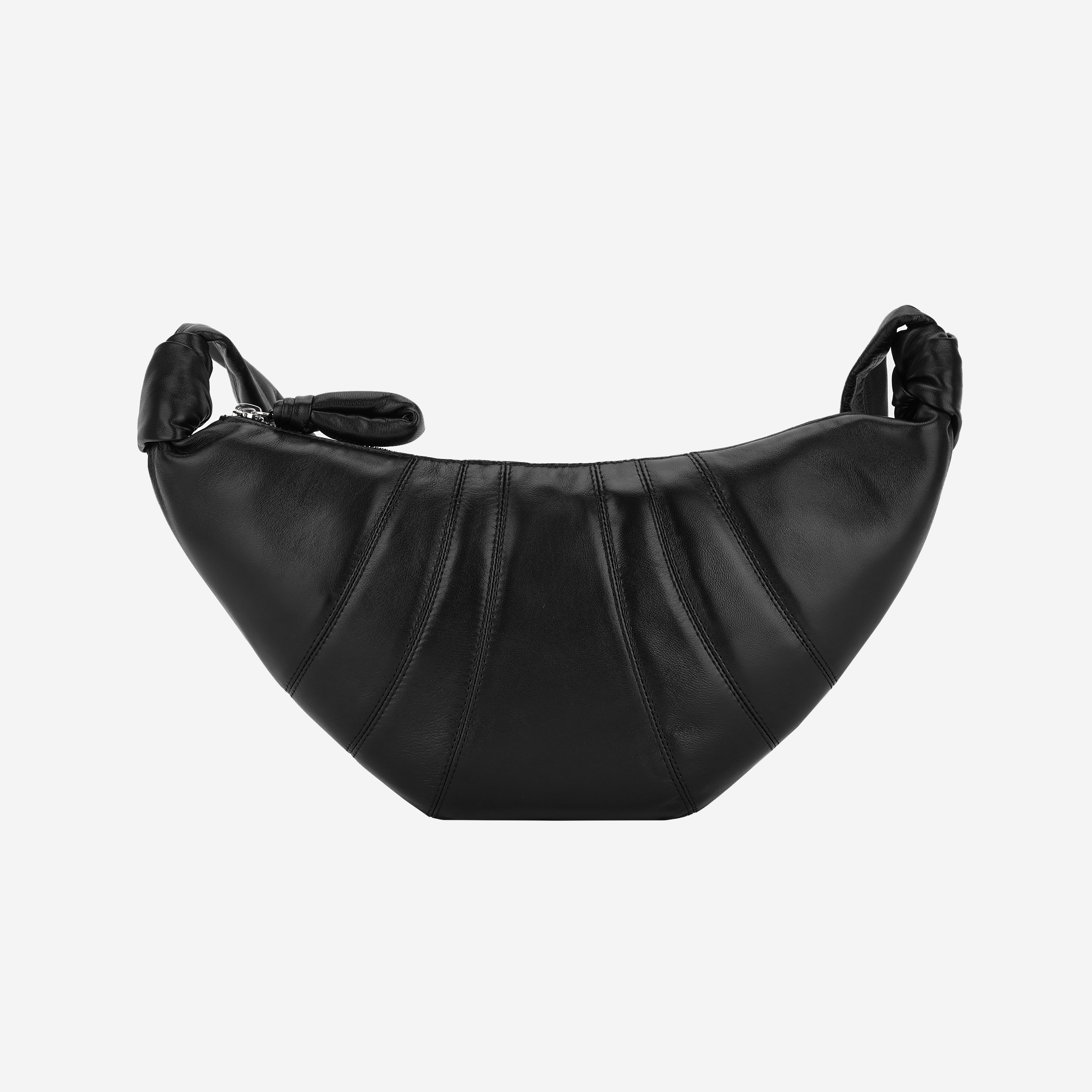 Lemaire Small Croissant Bag Soft Nappa Leather Black