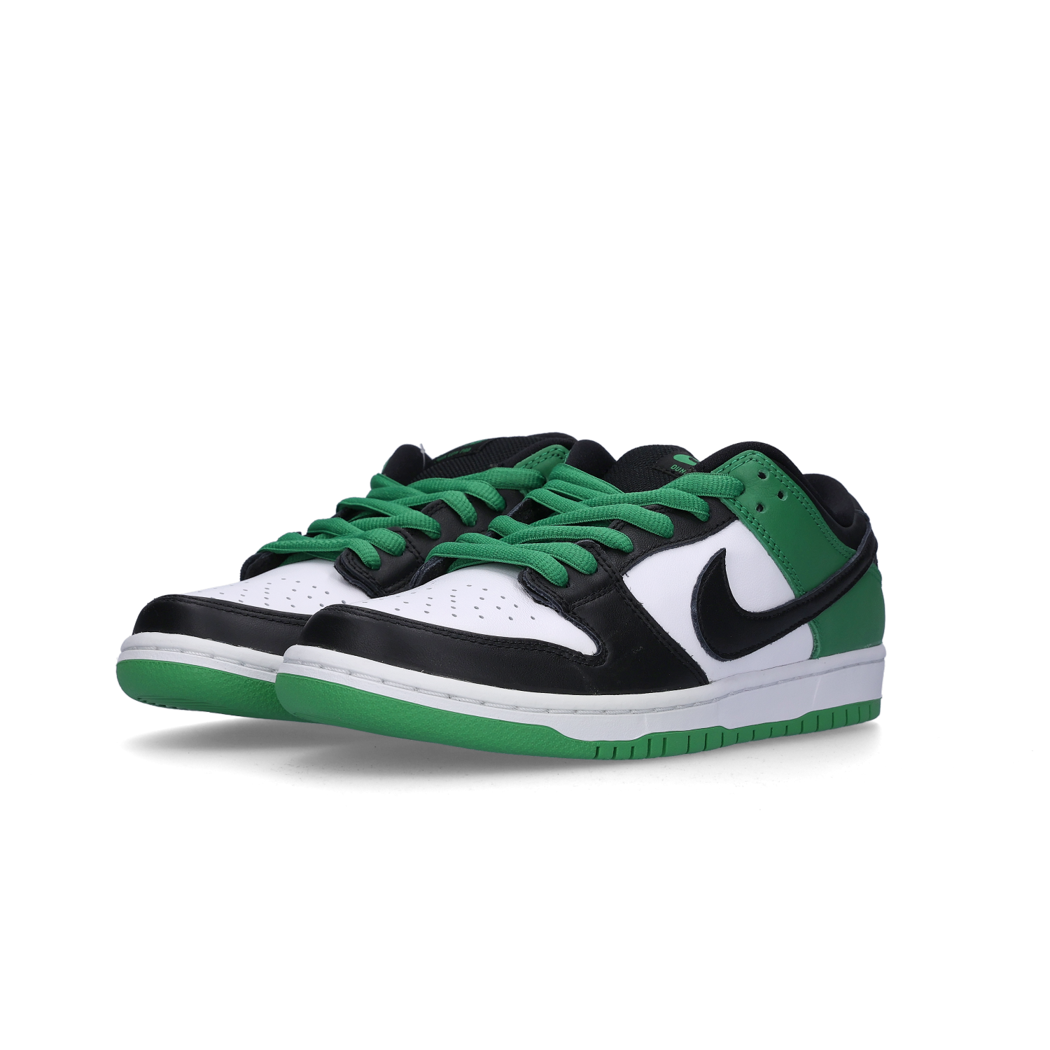 Nike SB Dunk Low Pro Black and Classic Green