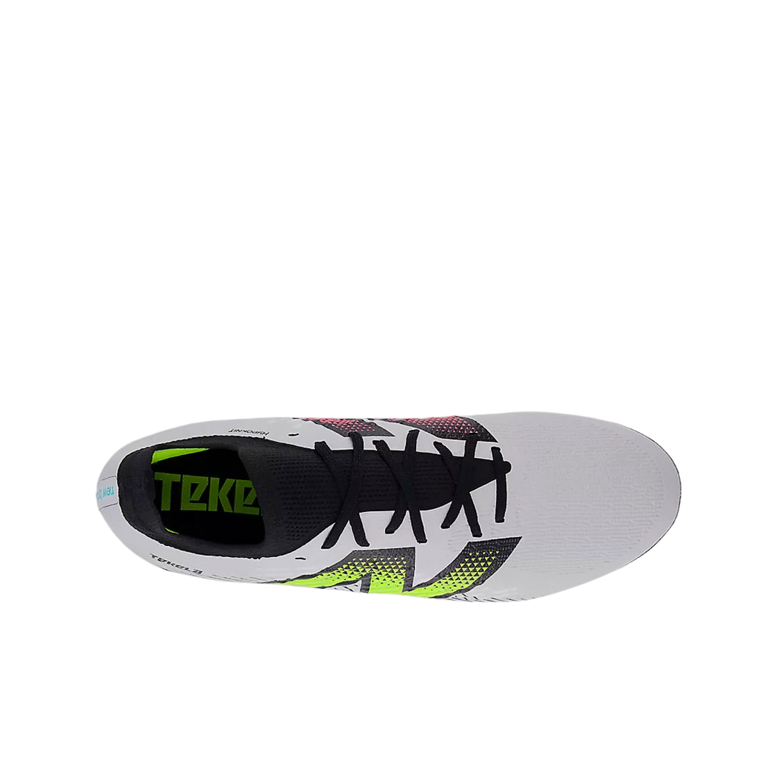 뉴발란스 테켈라 마지아 v4+ 로우 FG 화이트 하이라이트 - 2E 와이드(New Balance Tekela Magia v4+ Low FG White Hi-Lite - 2E Wide) - 2