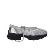 (W) Matin Kim Mesh Ballet Sneakers Silver