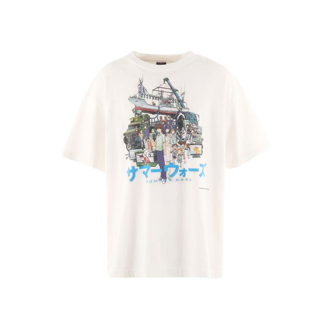 Saint Mxxxxxx x Summer Wars x Geeks Rule S/S T-Shirt White 상세 이미지 1