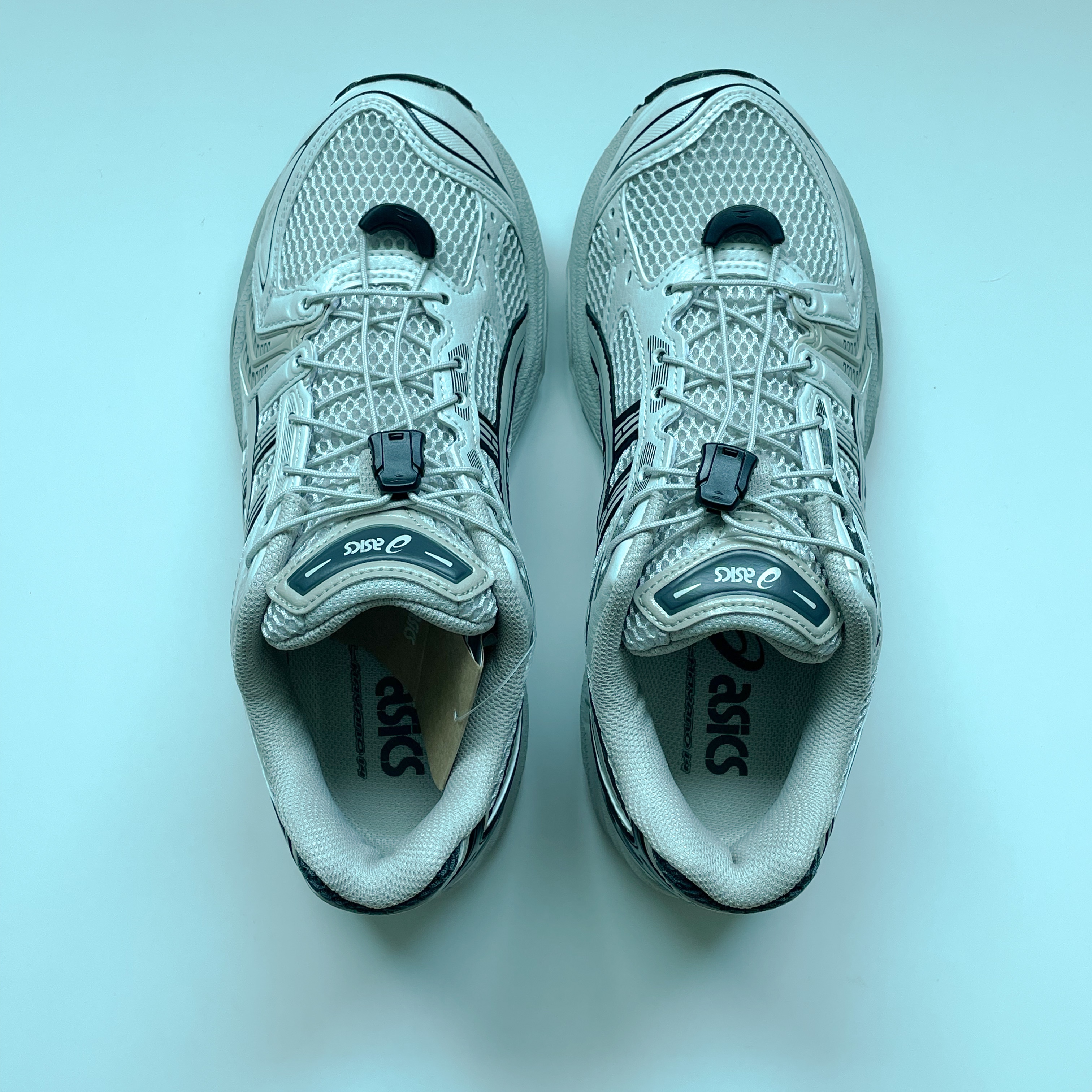 Asics Unlimited Gel-Kayano 14 Smoke Grey 착용 스타일 - 5