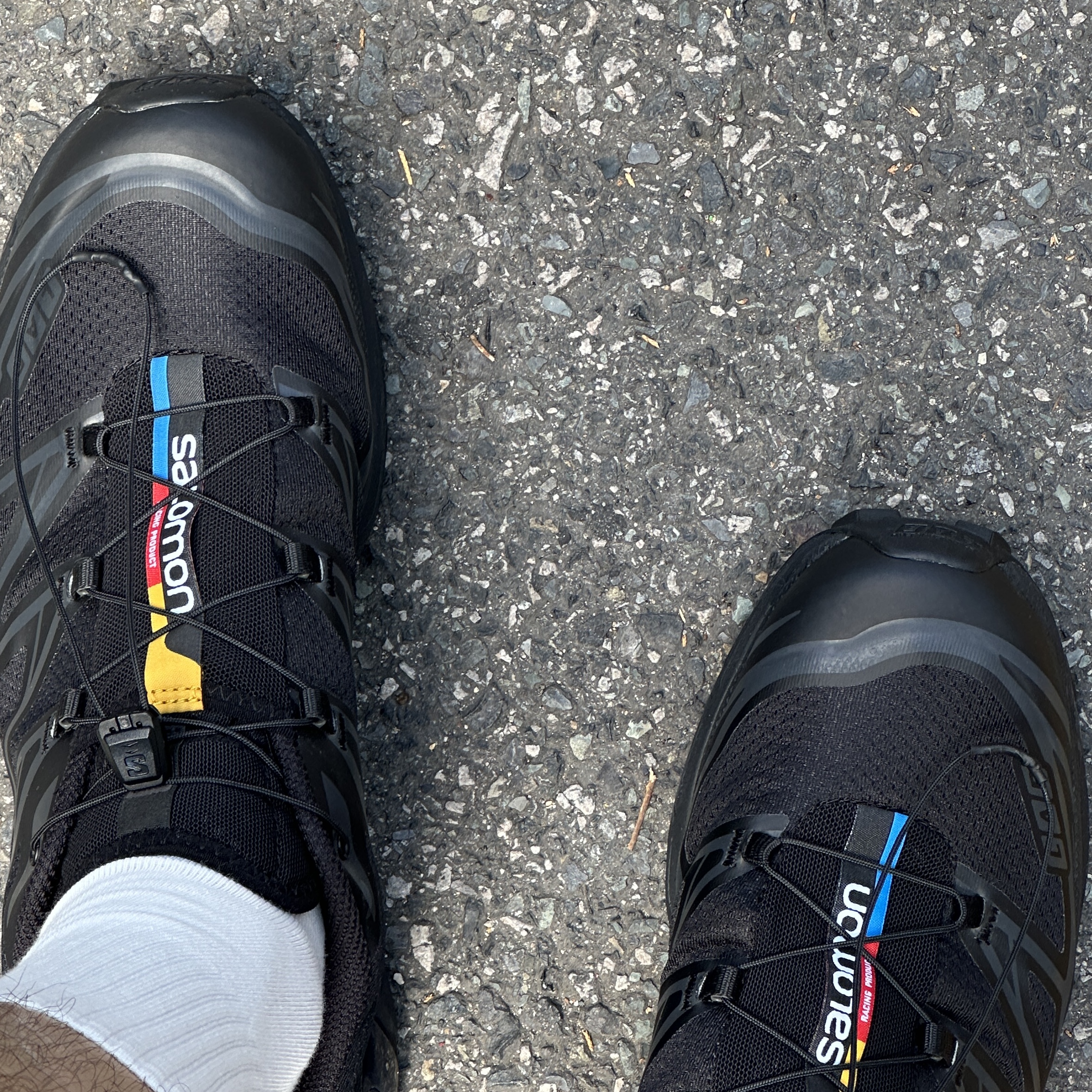 Salomon XT-6 ADV Black 착용 스타일