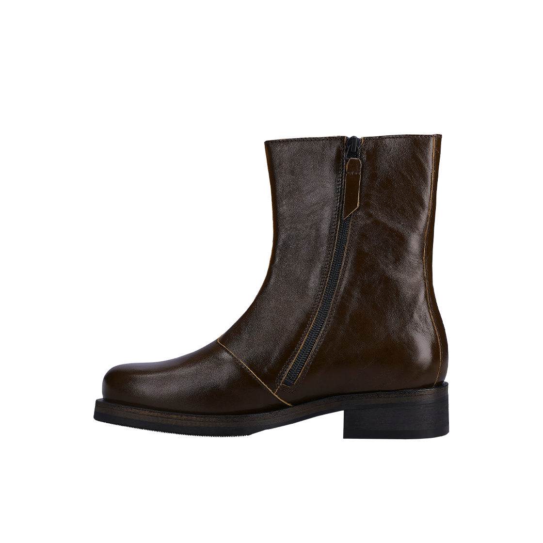 A3207CO Our Legacy Camion Boot Olive Leather - #3