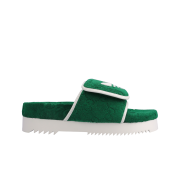 Gucci x Adidas GG Platform Sandal Green