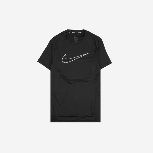 Nike Pro Dri-Fit Tight-Fit Short Sleeve Top Black - Asia