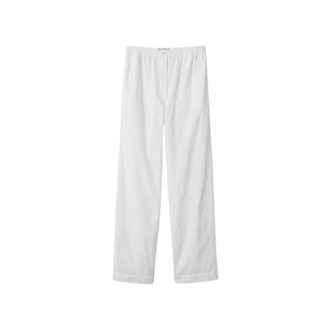 パンツ MIUMIU WHITE POPLIN PYJAMA PANT W) 미우 미우 포플린 파자마 팬츠 화이트 | Miu Miu | KREAM