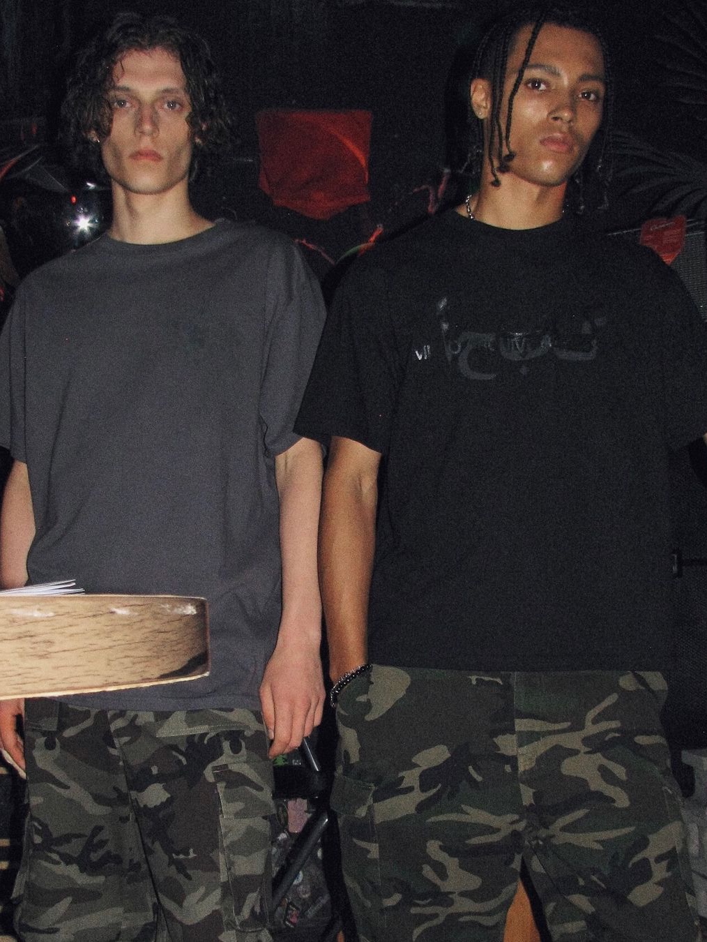 Millo Archive Live T-Shirts Ivory 착용 스타일 - 4