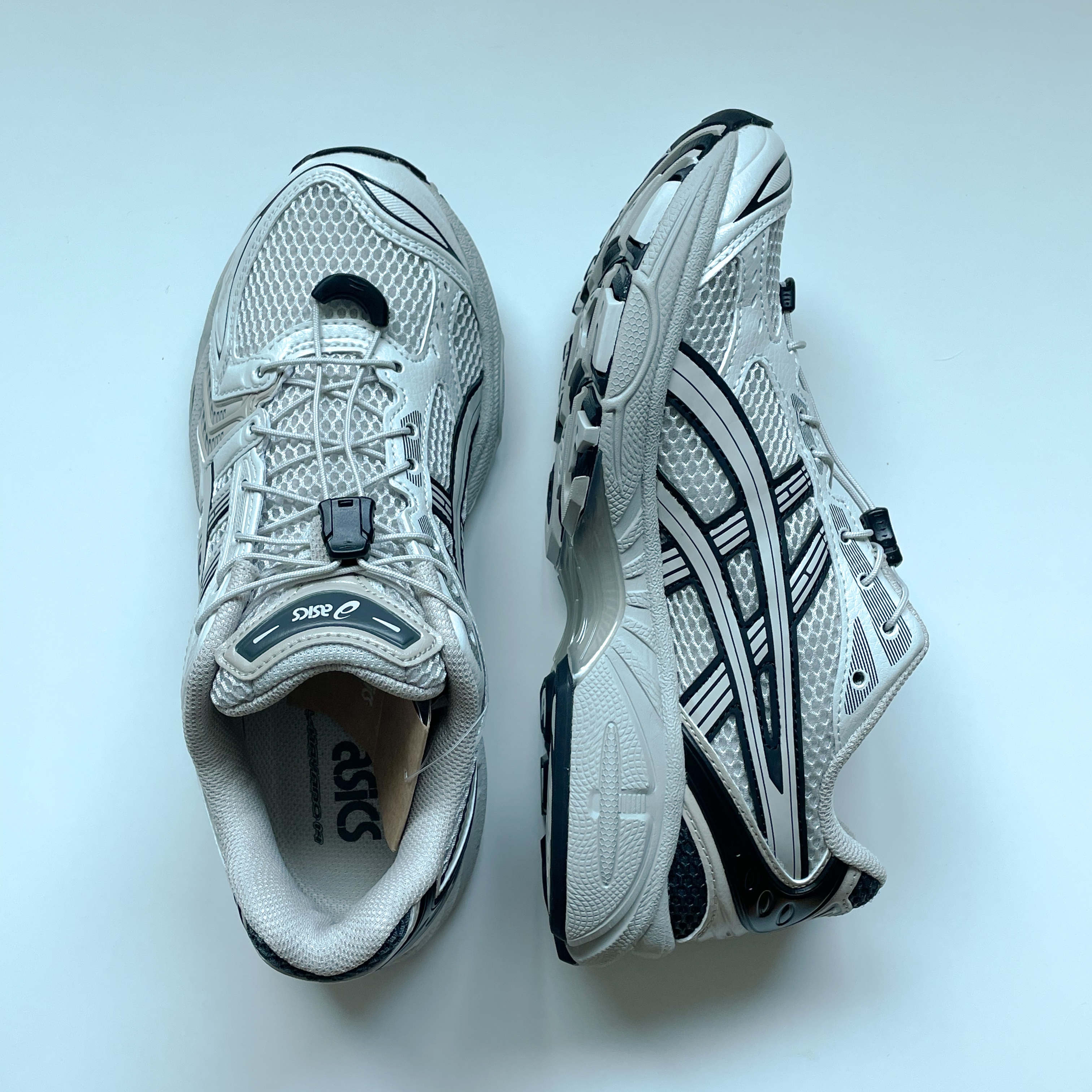 Asics Unlimited Gel-Kayano 14 Smoke Grey 착용 스타일 - 4