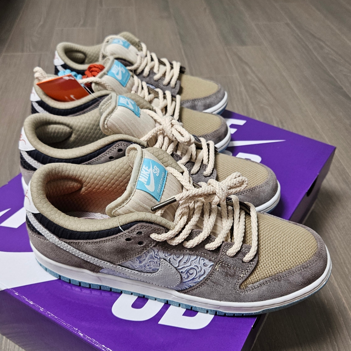 Nike SB Dunk Low Pro Big Money Saving 착용 스타일 - 3