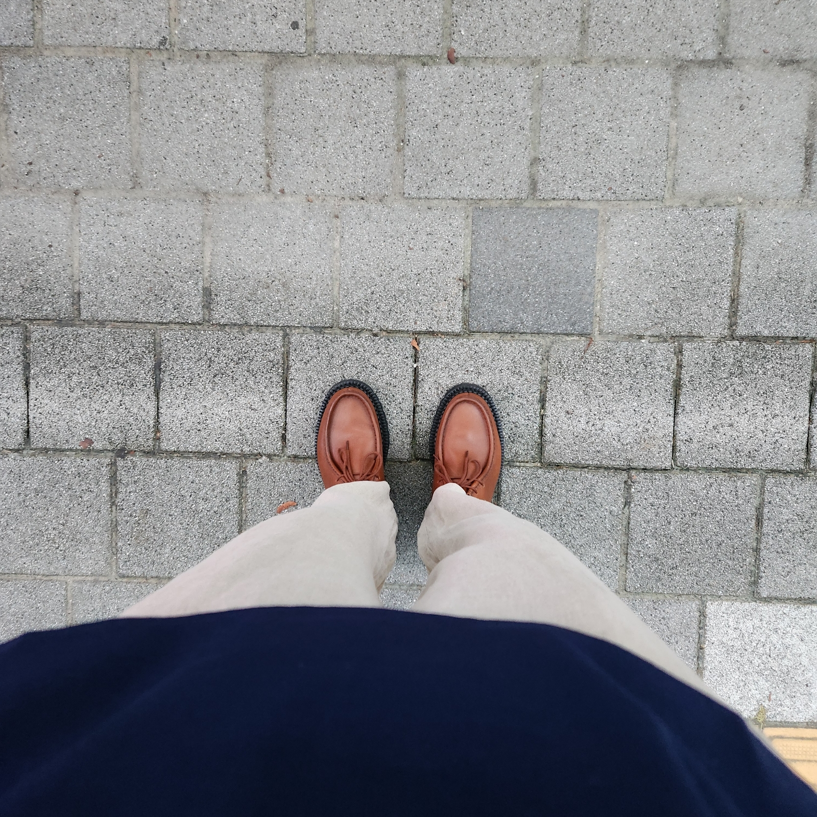 Paraboot Michael Lisse Marron 착용 스타일 - 2