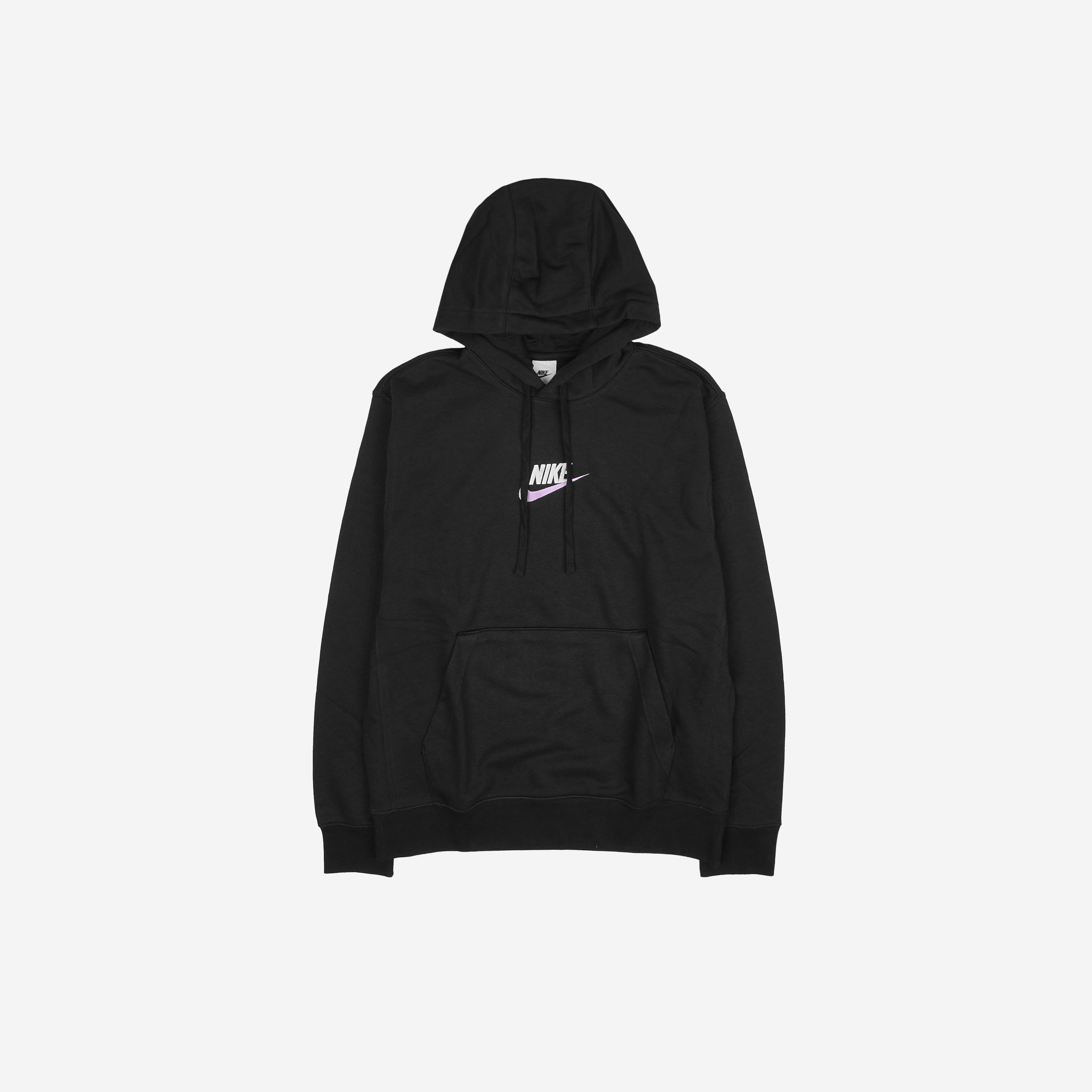 Nike Club French Terry Pullover Hoodie Black - Asia