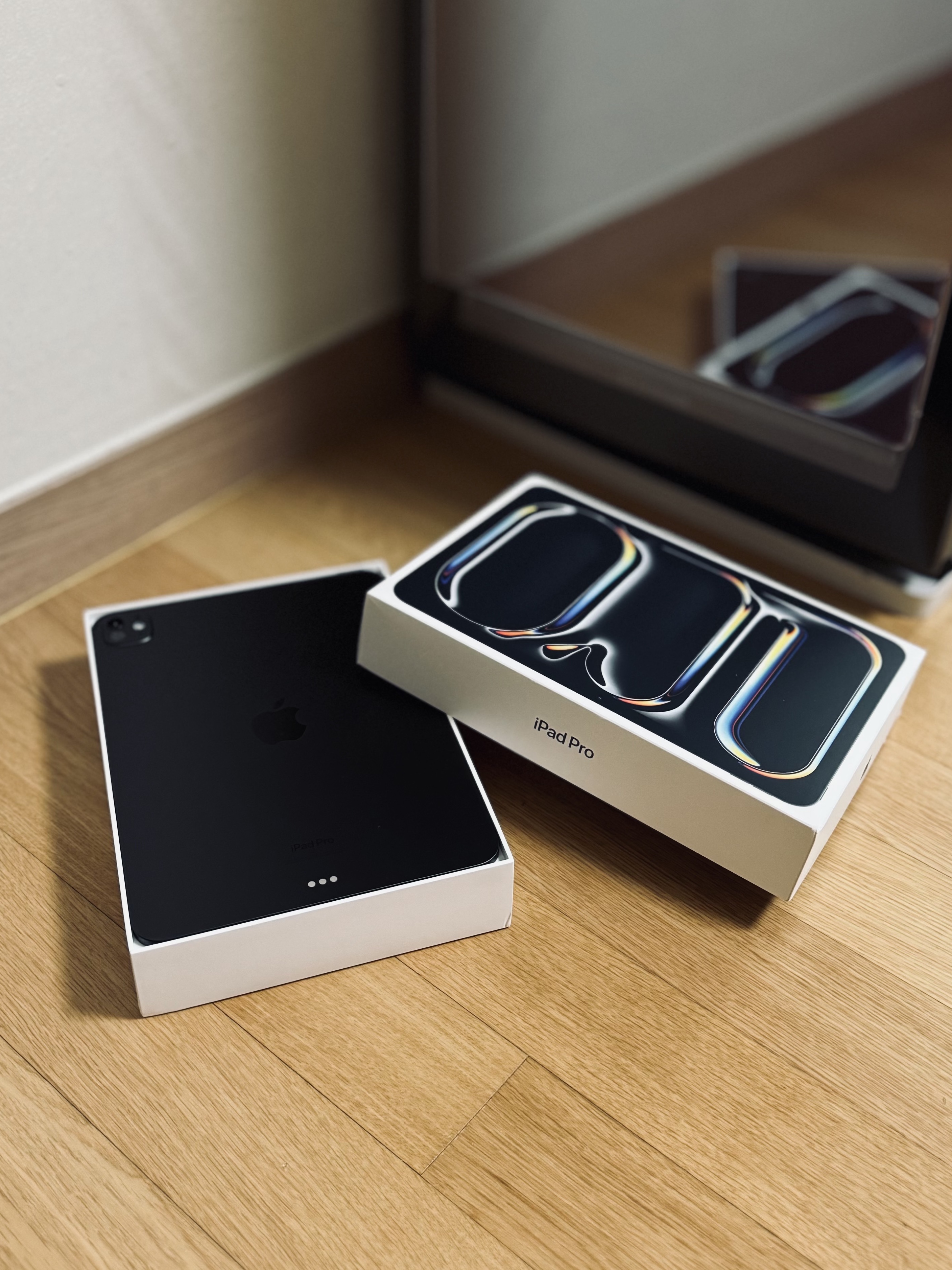 Apple iPad Pro 5th Gen 11-inch Wifi 256GB Standard Glass Space Black (Korean Ver.), Apple iPad Pro 7th Gen 13-inch Wifi 256GB Standard Glass Silver (Korean Ver.) 착용 스타일