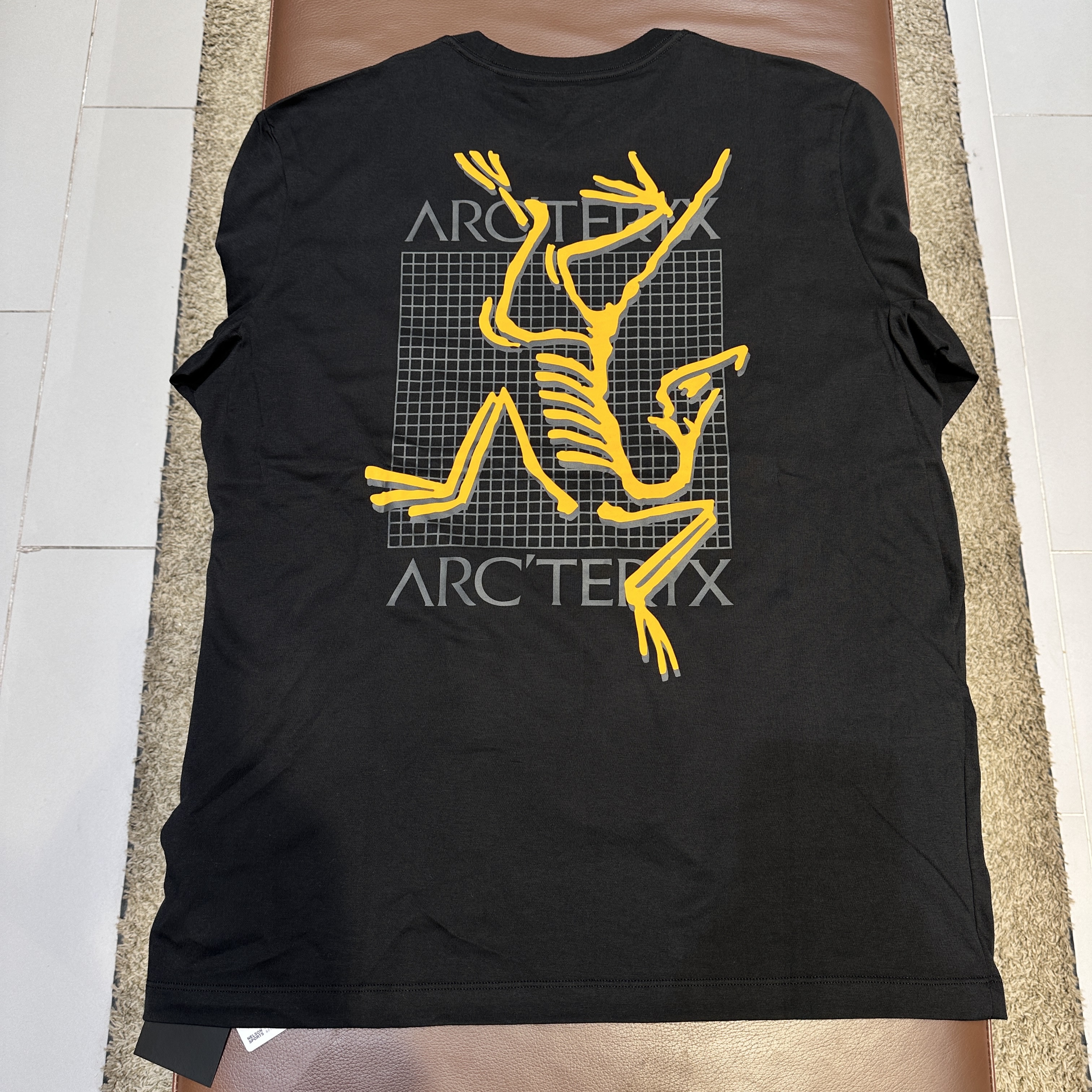Arc'teryx Arc'Multi Bird Logo LS T-Shirt Black 착용 스타일 - 2