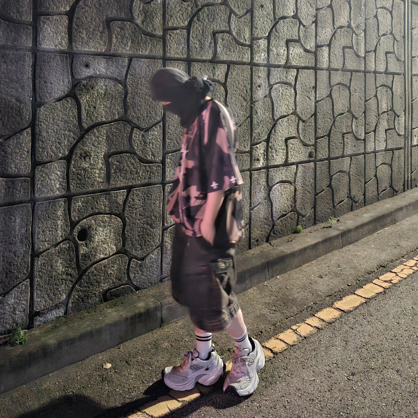 [예약배송] Ourpas New Jersey Camo Air, [KREAM 단독] Ourpas 030 Wide Cargo Denim Blue 착용 스타일 - 1