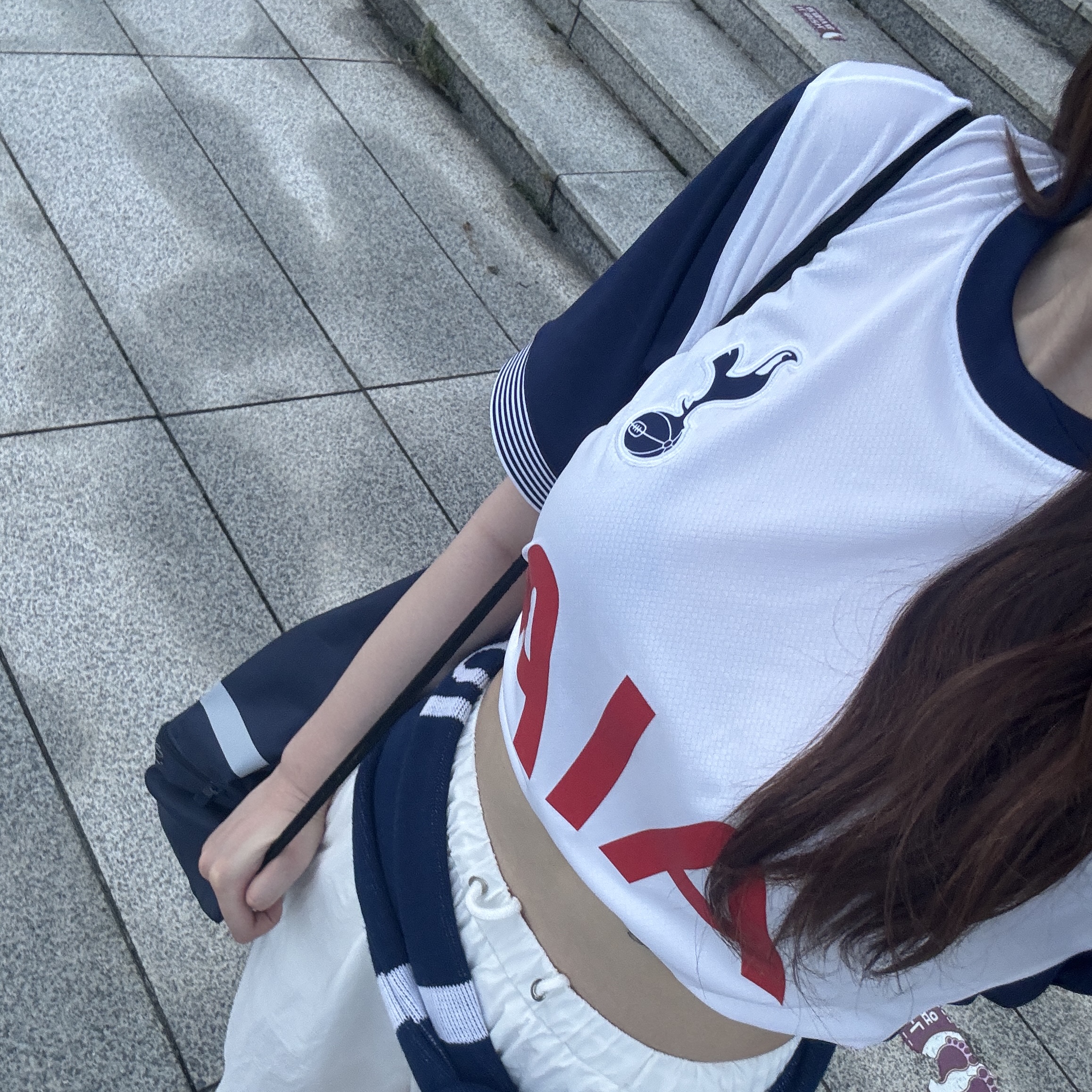 Nike Tottenham Hotspur 2024/25 Dri-Fit Stadium Home Jersey White (Non Marking Ver.) 착용 스타일 - 4