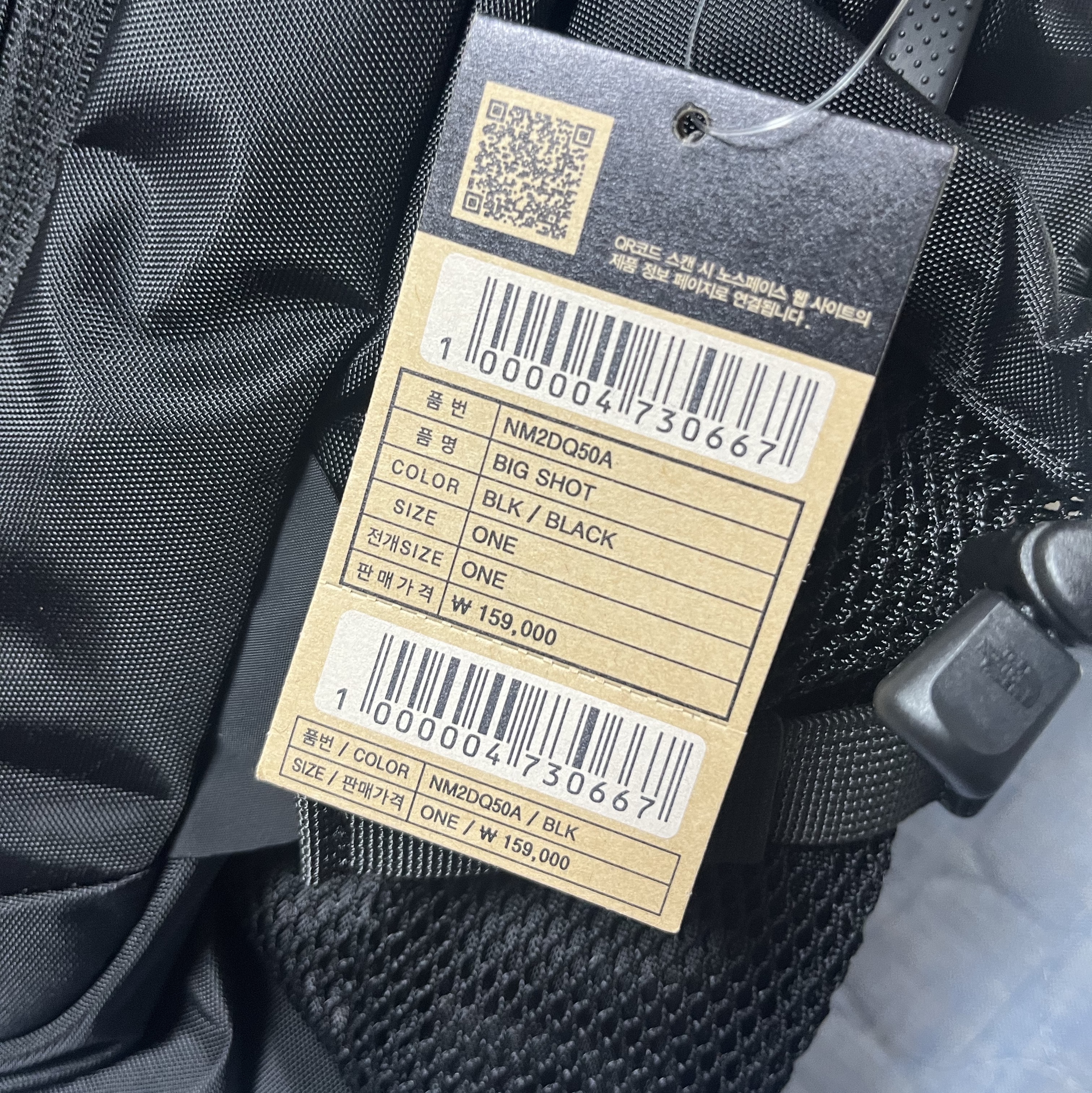 The North Face Big Shot Black 착용 스타일 - 2
