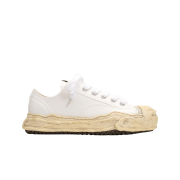 Maison Mihara Yasuhiro Hank OG Dyed Sole Canvas Low-top Sneakers White