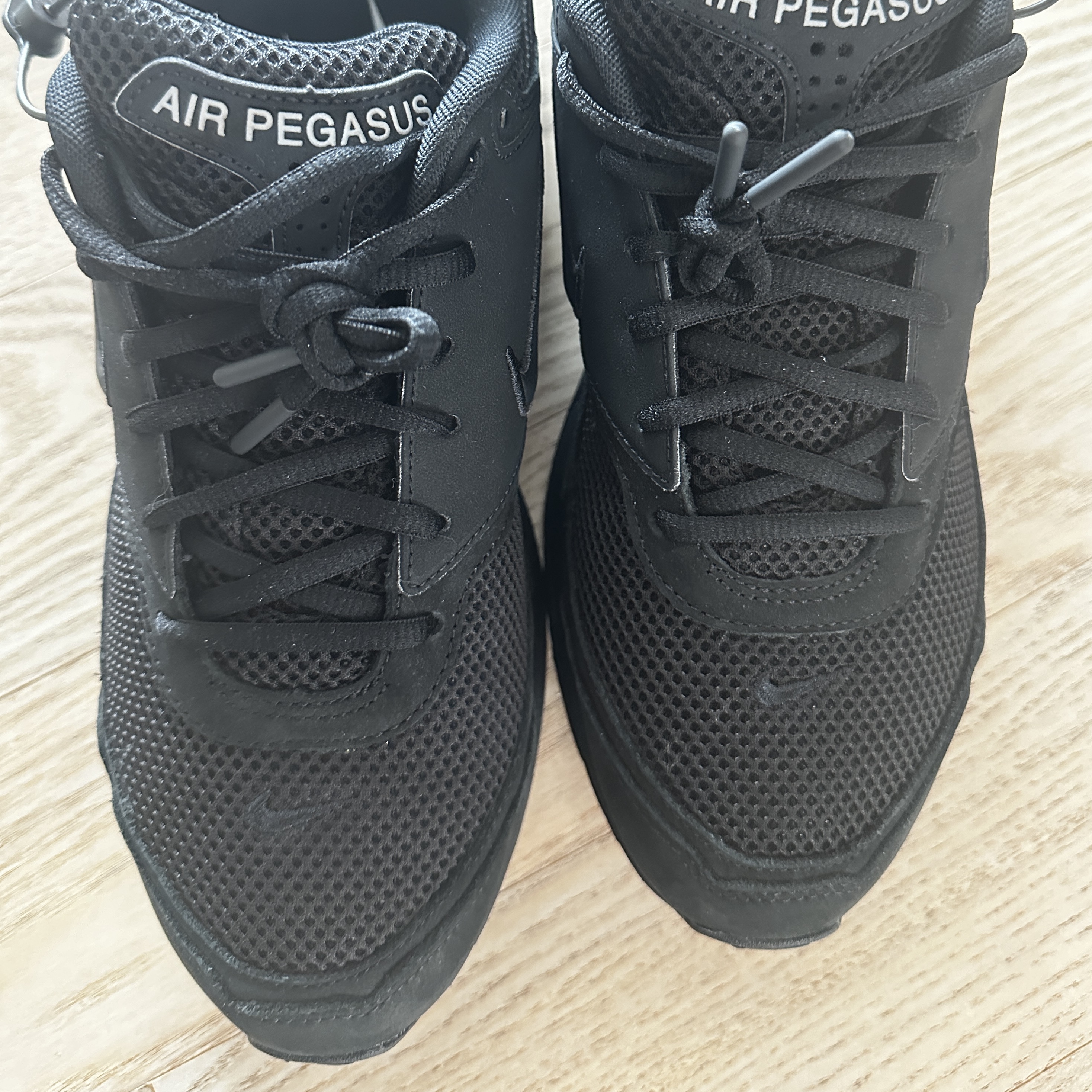 Nike x Comme des Garcons Homme Plus Air Pegasus 2005 Black 착용 스타일 - 1