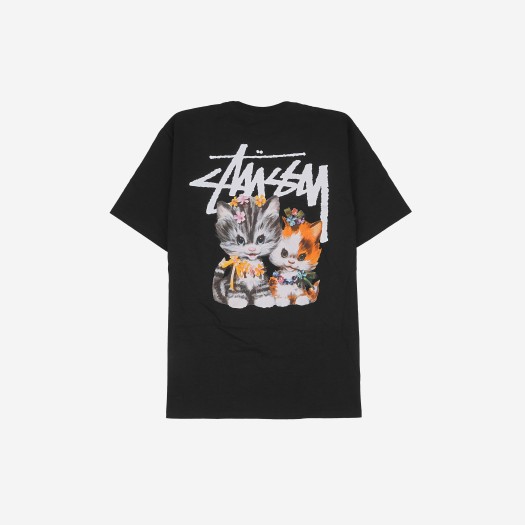 Stussy Kittens T-Shirt Black