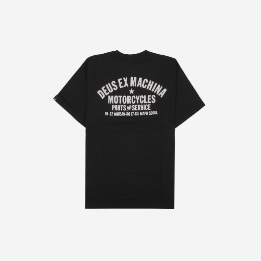 Deus Ex Machina Seoul Address T-Shirt Black