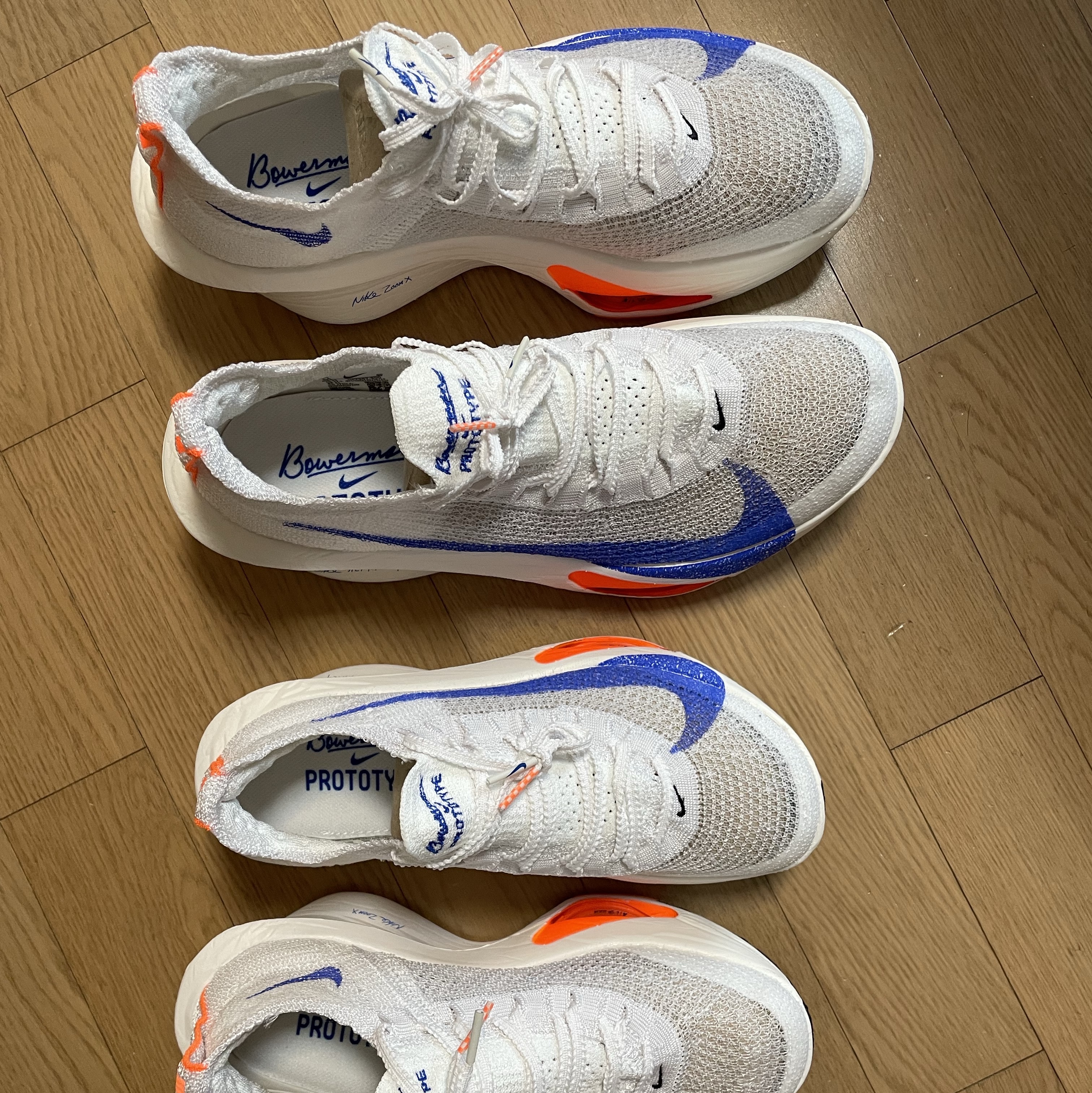 (W) Nike Air Zoom Alphafly Next% 3 Blueprint 착용 스타일