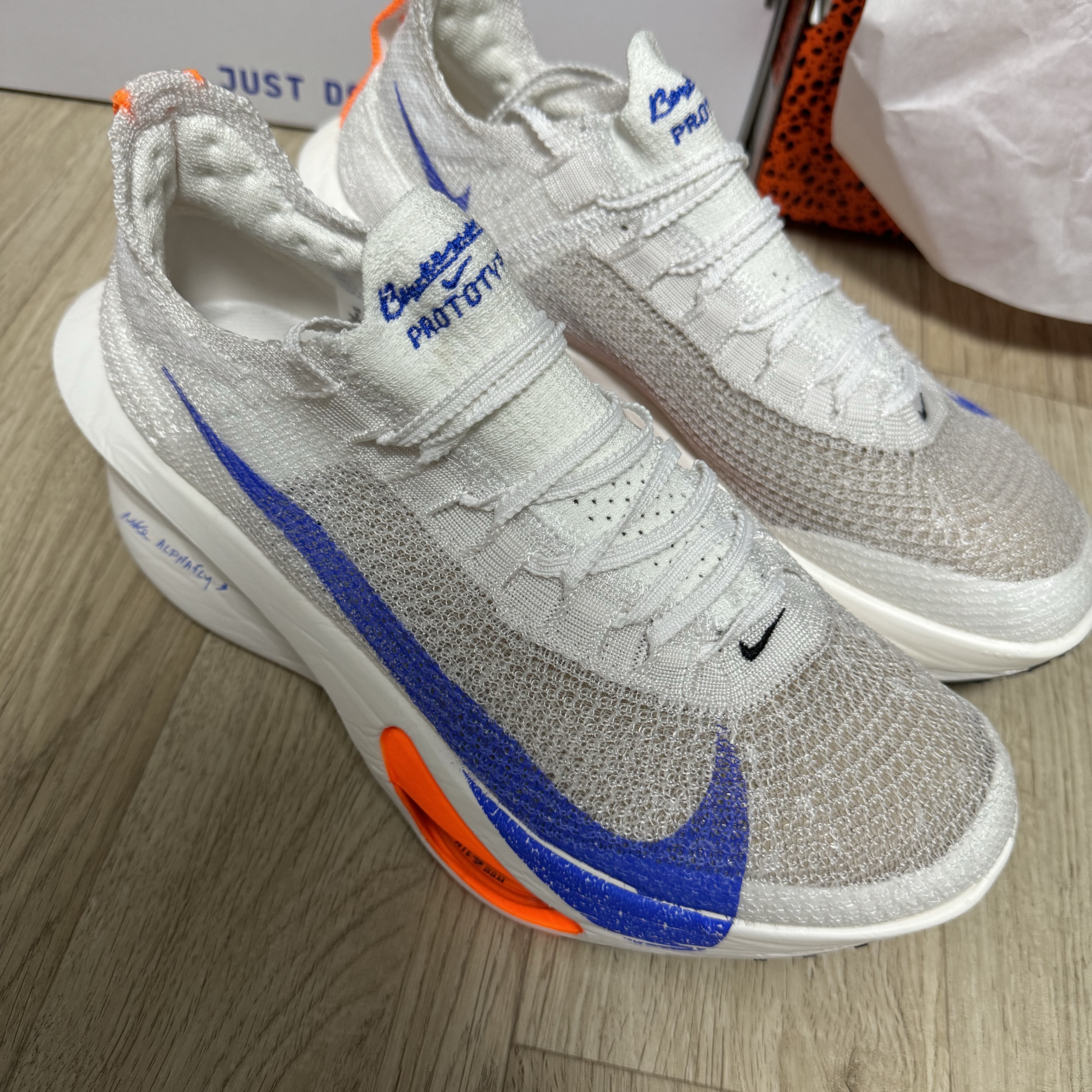 Nike Air Zoom Alphafly Next% 3 Blueprint 착용 스타일 - 2