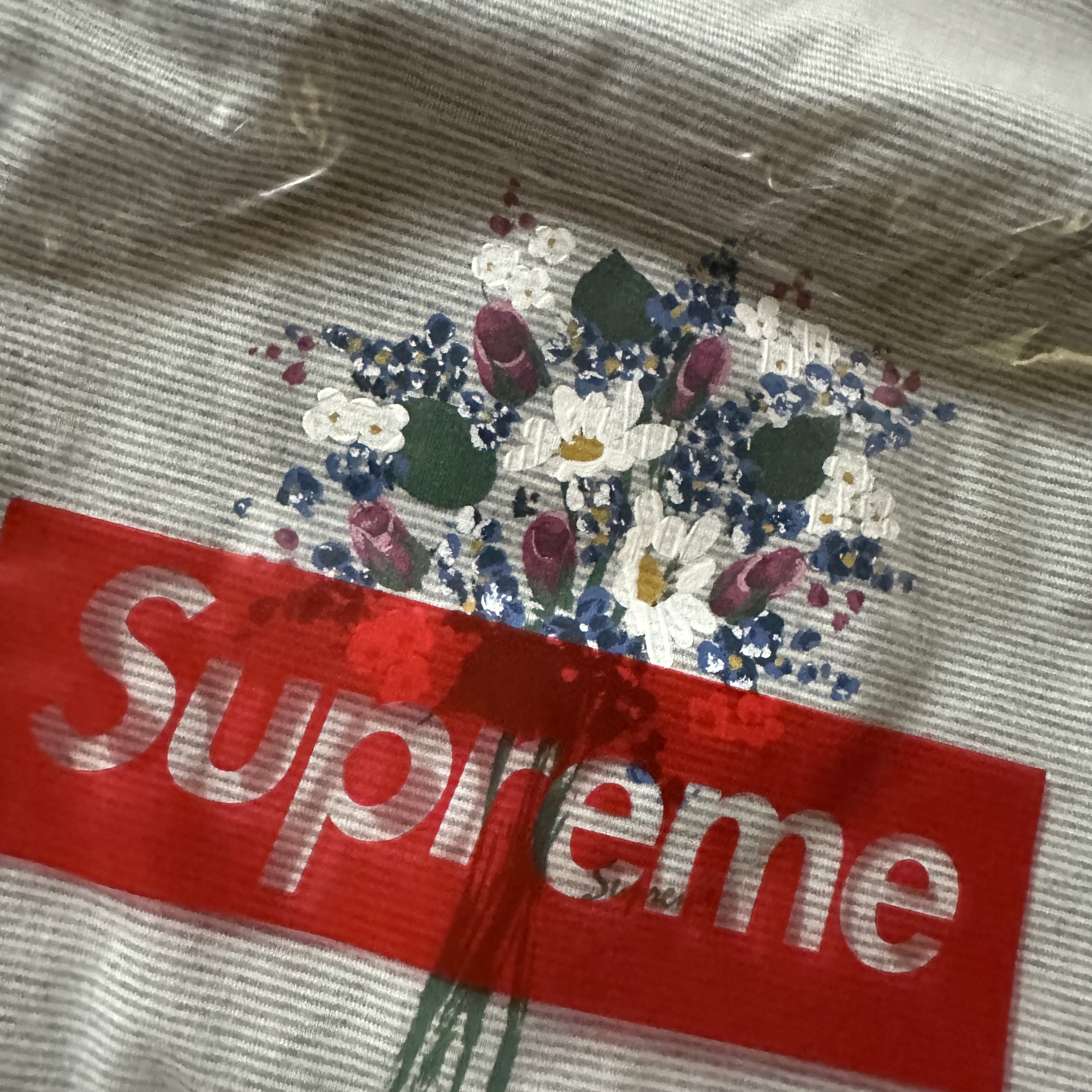 Supreme Bouquet S/S Top Stripe - 24SS 착용 스타일