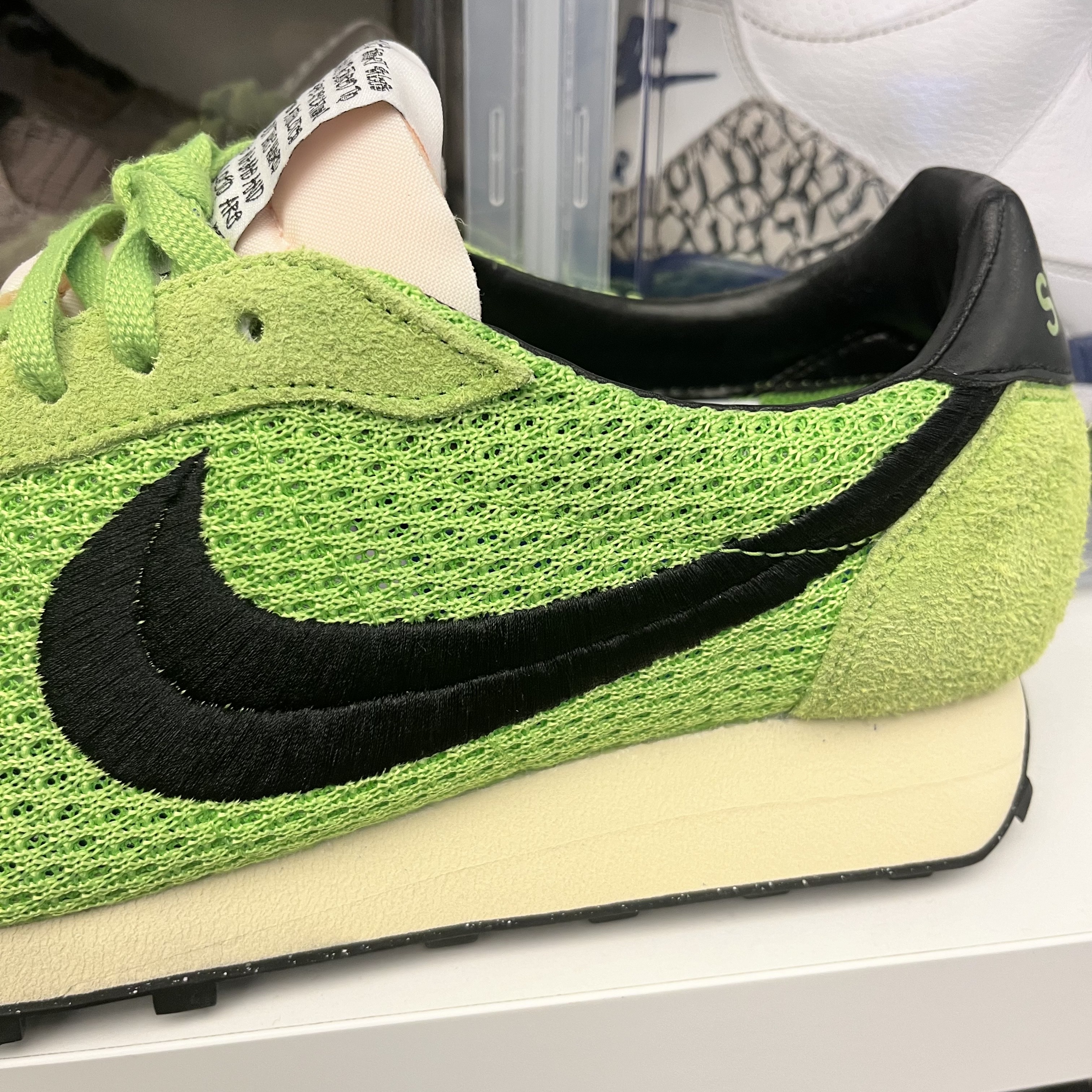 Nike x Stussy LD-1000 SP Action Green and Black 착용 스타일 - 1