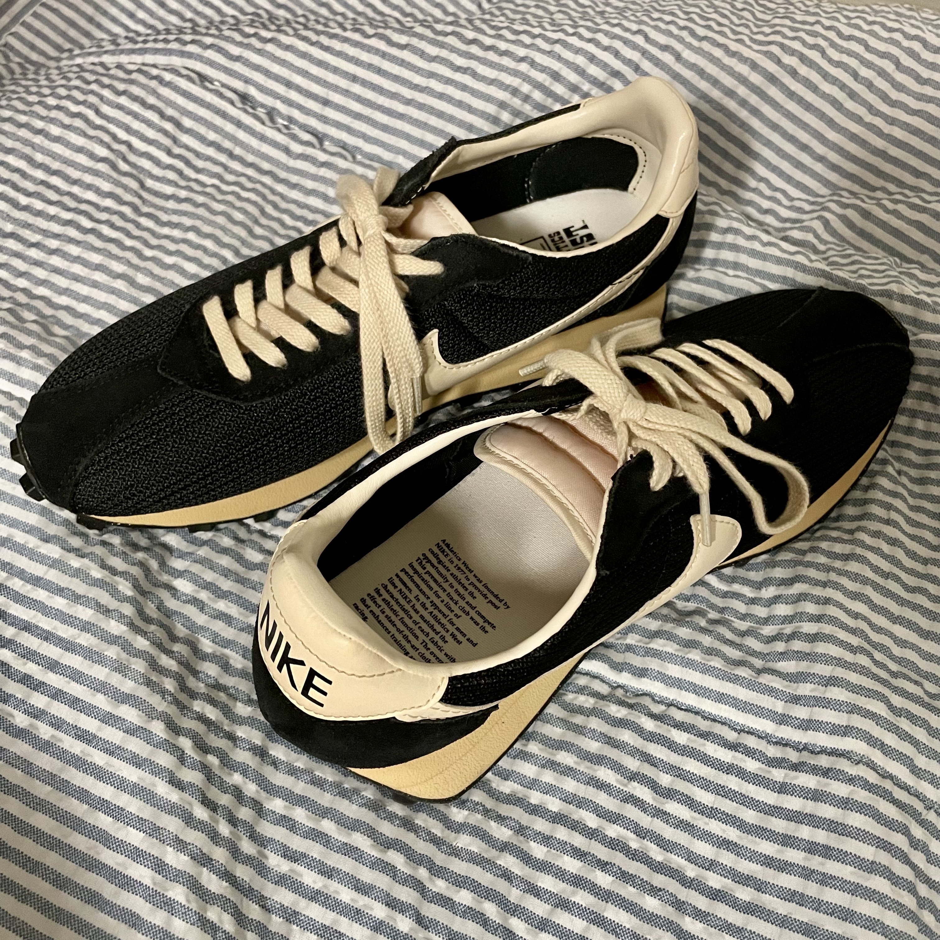 Nike LD-1000 SP Black and Sail 착용 스타일 - 2