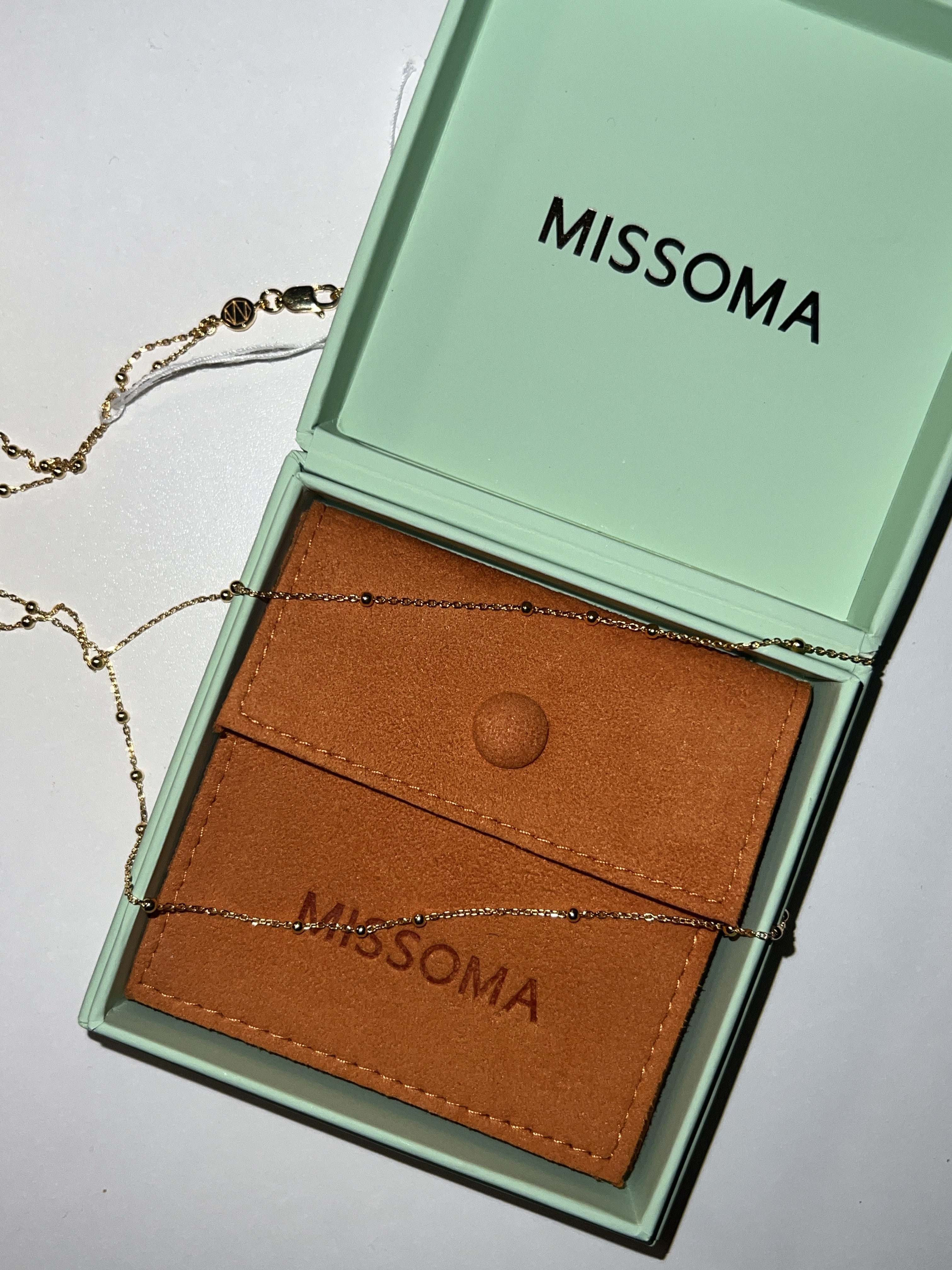 Missoma Double Chain Gold - 24FW 착용 스타일