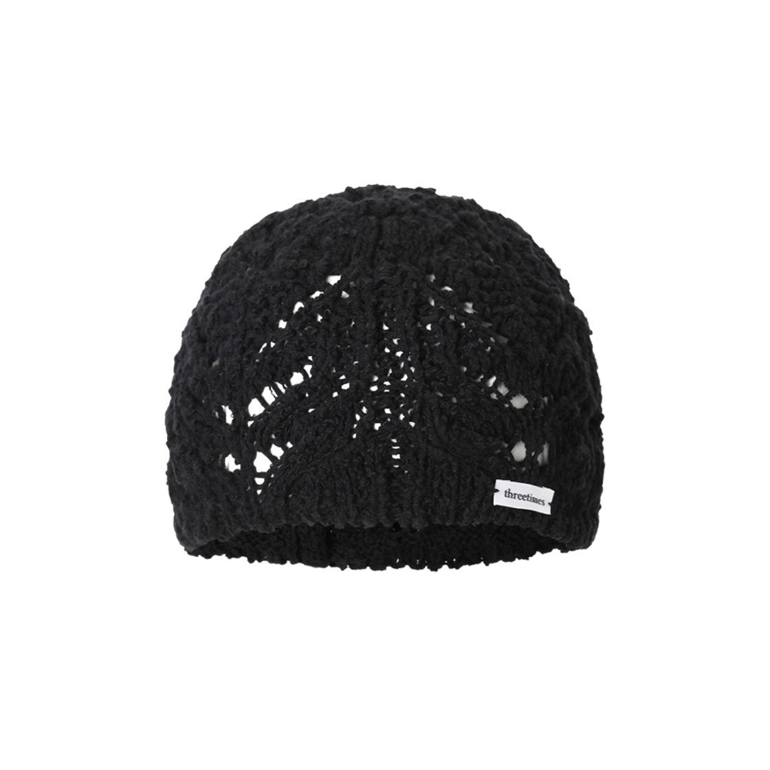 【Three Times】24SS Heaven beanie W) 쓰리타임즈 헤븐 비니 블랙 | Threetimes | KREAM
