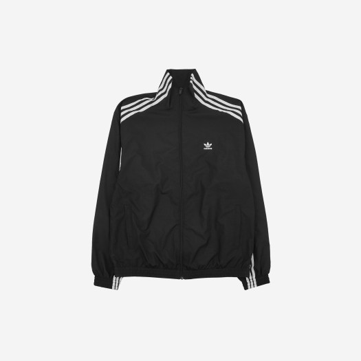 (W) Adidas Adilenium Oversized Track Top Black - KR Sizing