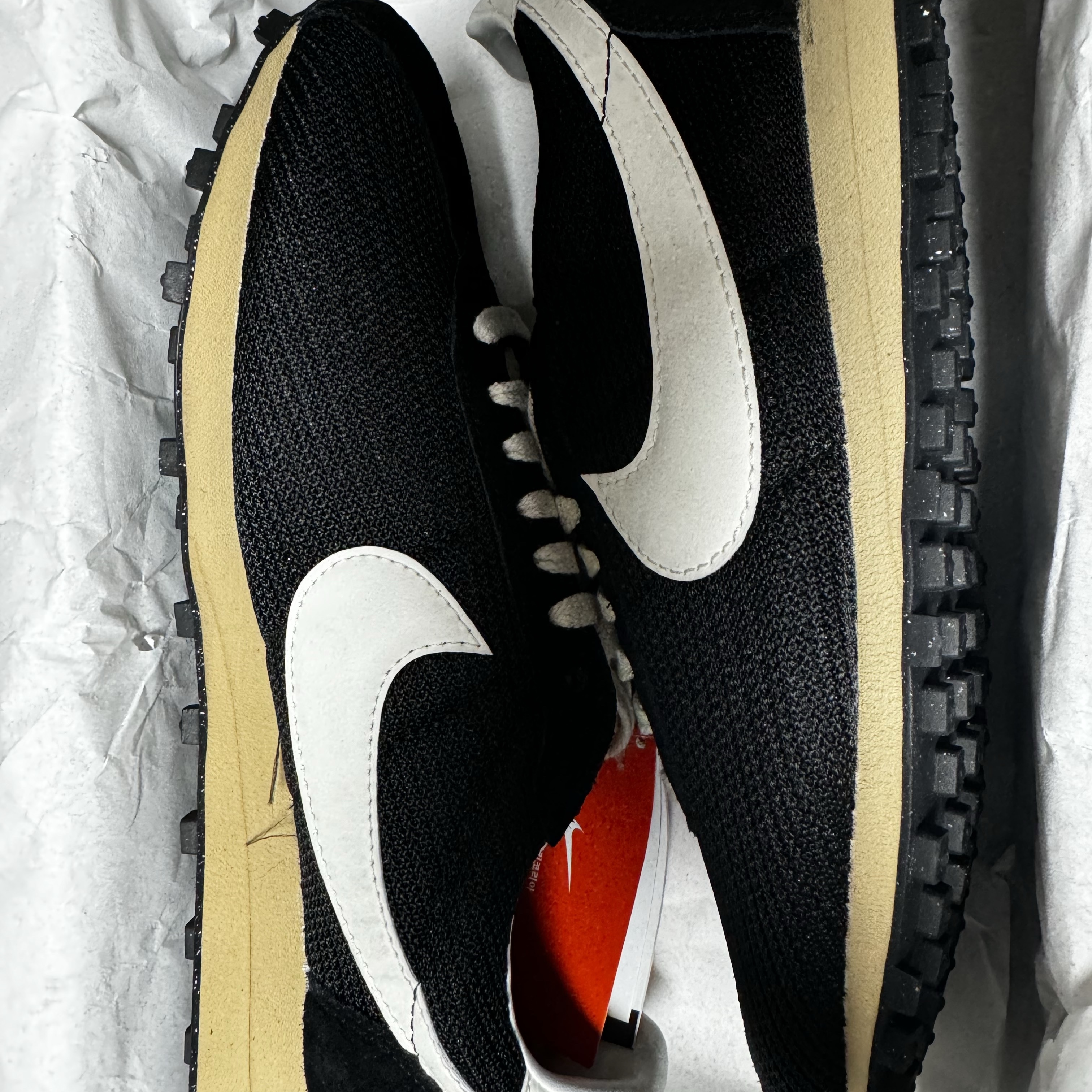 Nike LD-1000 SP Black and Sail 착용 스타일 - 5