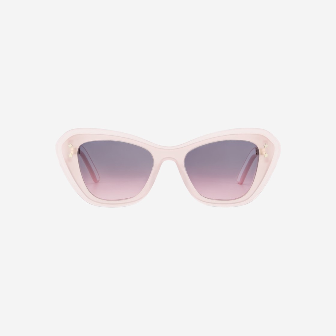 (W) Dior Diorpacific B3U Transparent Pink Butterfly Sunglasses 상세 이미지 1